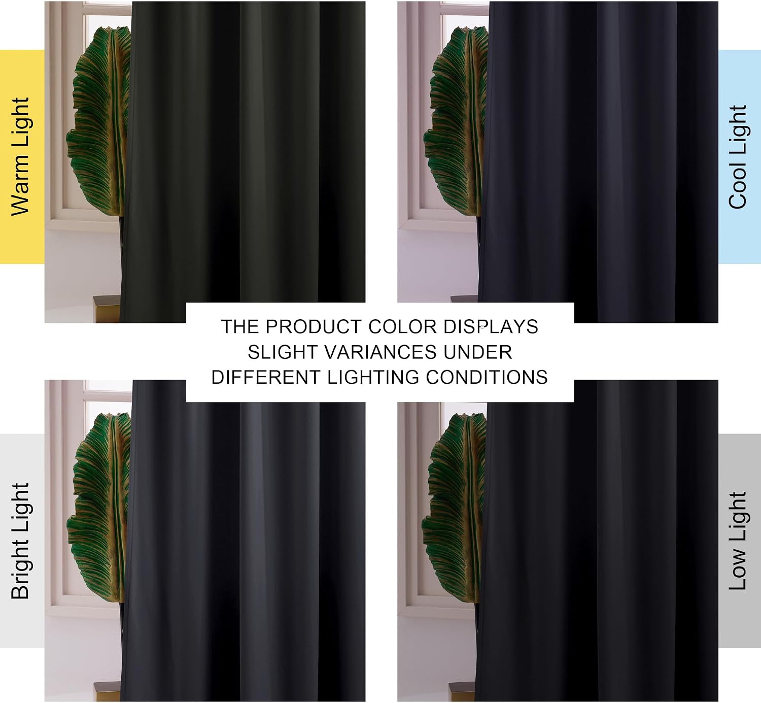Thumbnail 6 de NICETOWN Velvet Curtains, 96 Inches