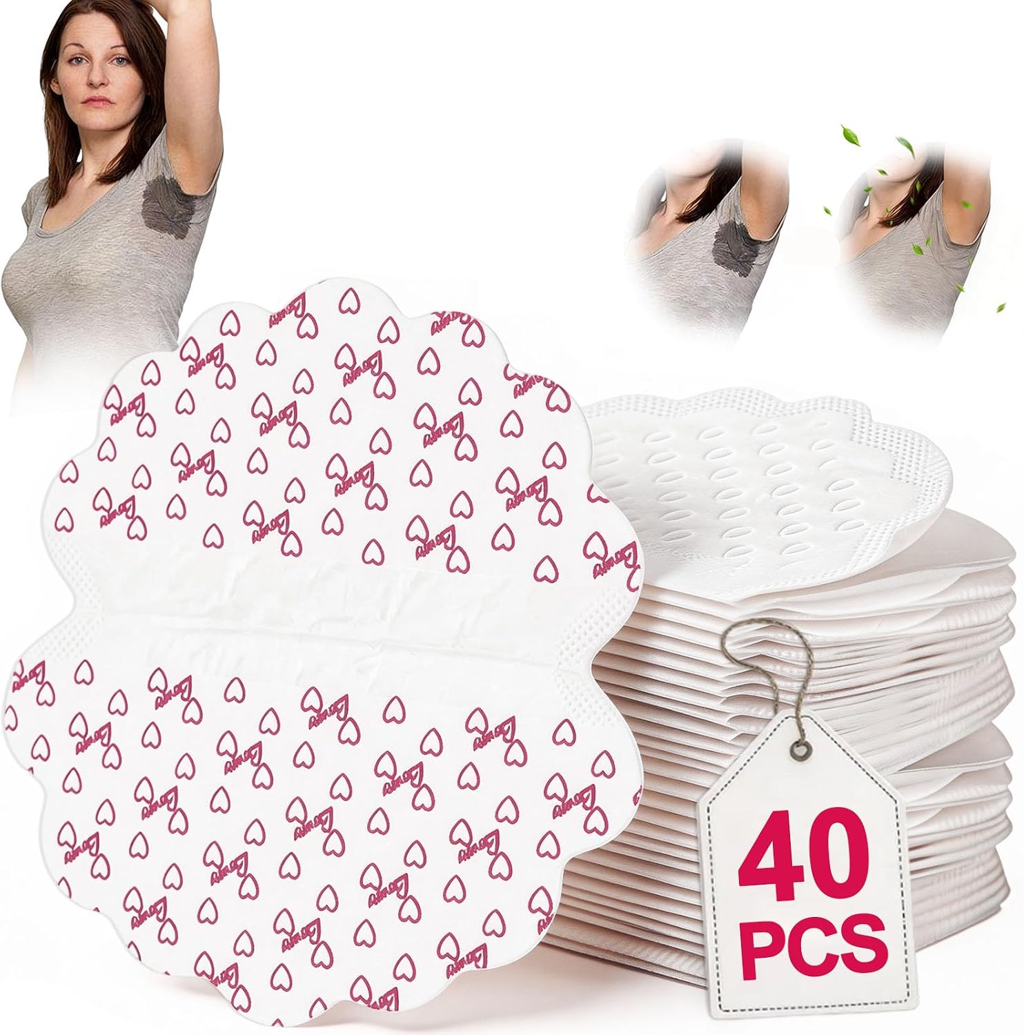 Thumbnail 1 de 40 Pezzi Assorbenti Ascellari ultrasottili: assorbenza discreta e asciutto tutto il giorno