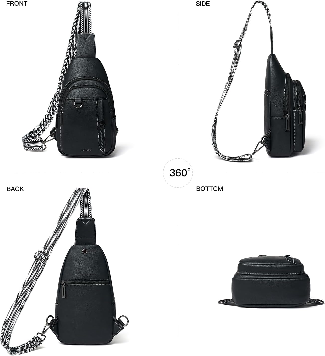 Thumbnail 5 de LATMAP Sling Bag Women 7L: Versatile Crossbody for Daily Use