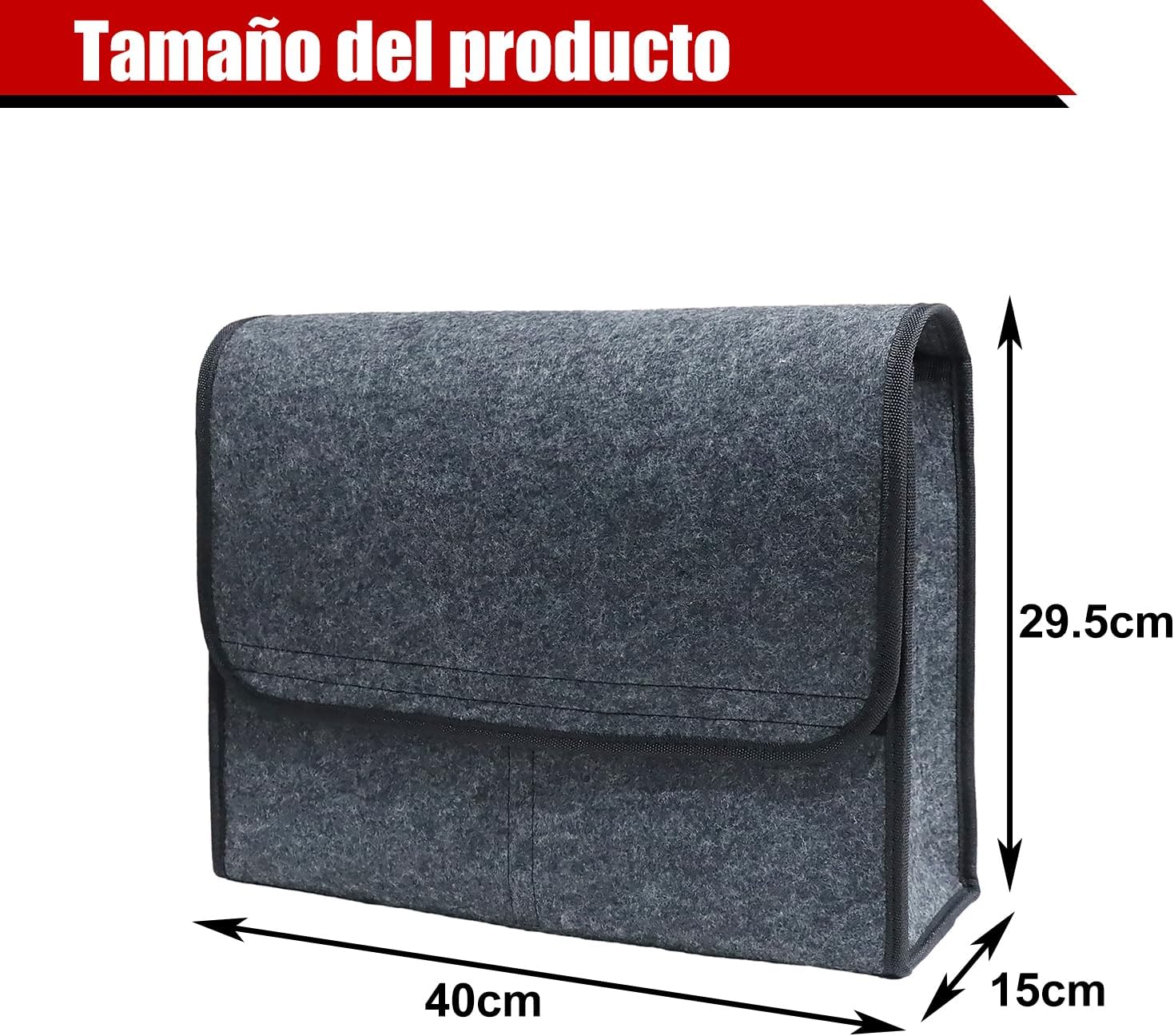 Thumbnail 1 de ENERFERO faltbarer Kofferraum-Organizer für Auto, SUV & LKW – mehrzweck Aufbewahrungsbox mit rutschfester Unterseite