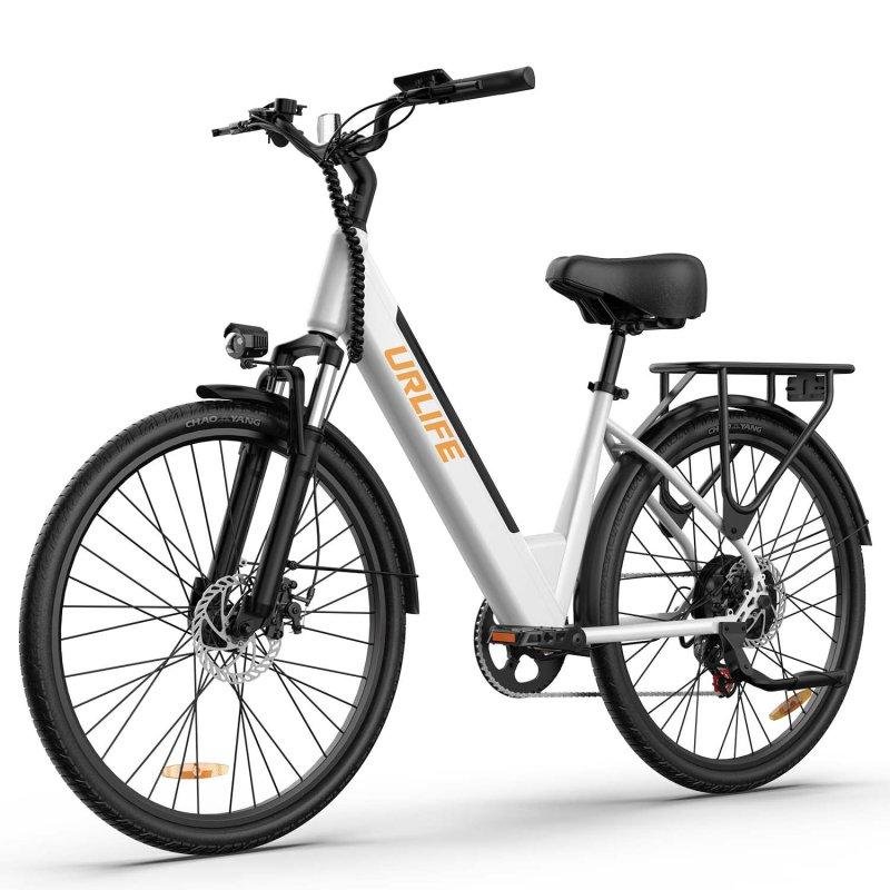 Detalle 2 de Bicicleta eléctrica URLIFE E26: potencia, autonomía y versatilidad para ciudad y campo