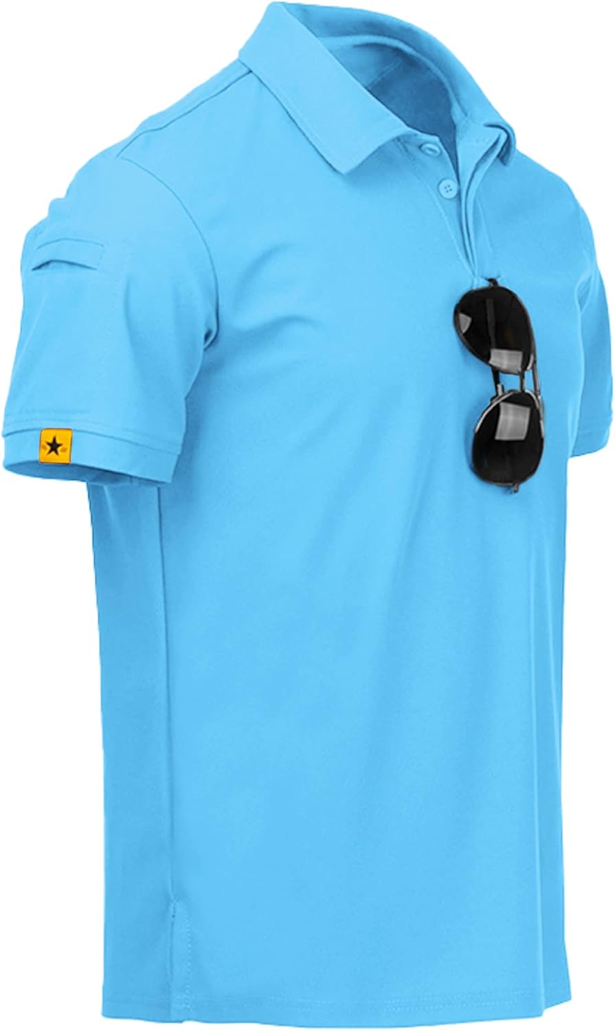 Thumbnail 6 de JACKETOWN Poloshirt Herren Kurzarm – atmungsaktiv, schnelltrocknend, Knopfleiste, Regular Fit
