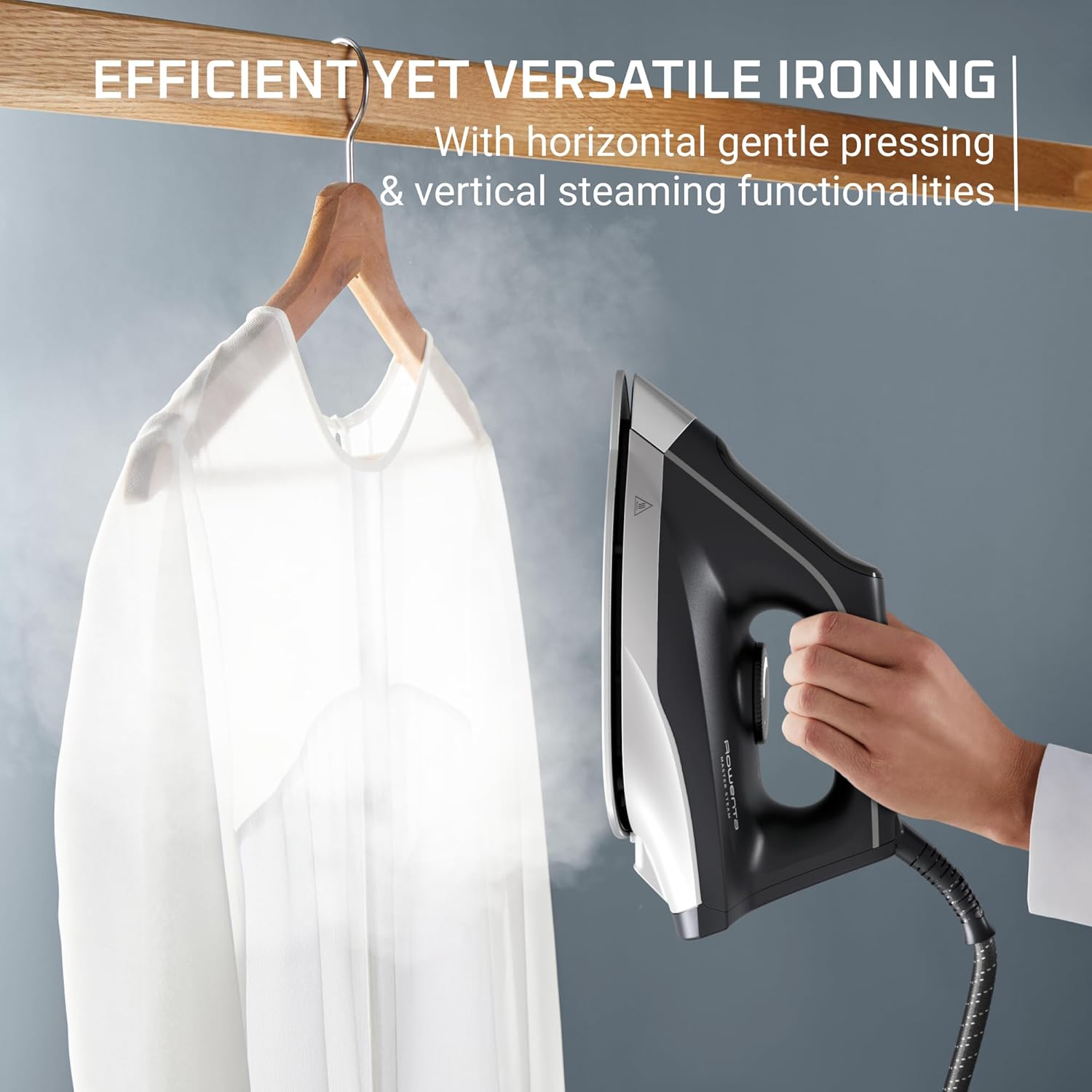 Detalle 1 de Rowenta VR8338U1 Master Steam Station Iron, 1.7 L Tank, 400 Microsteam Holes