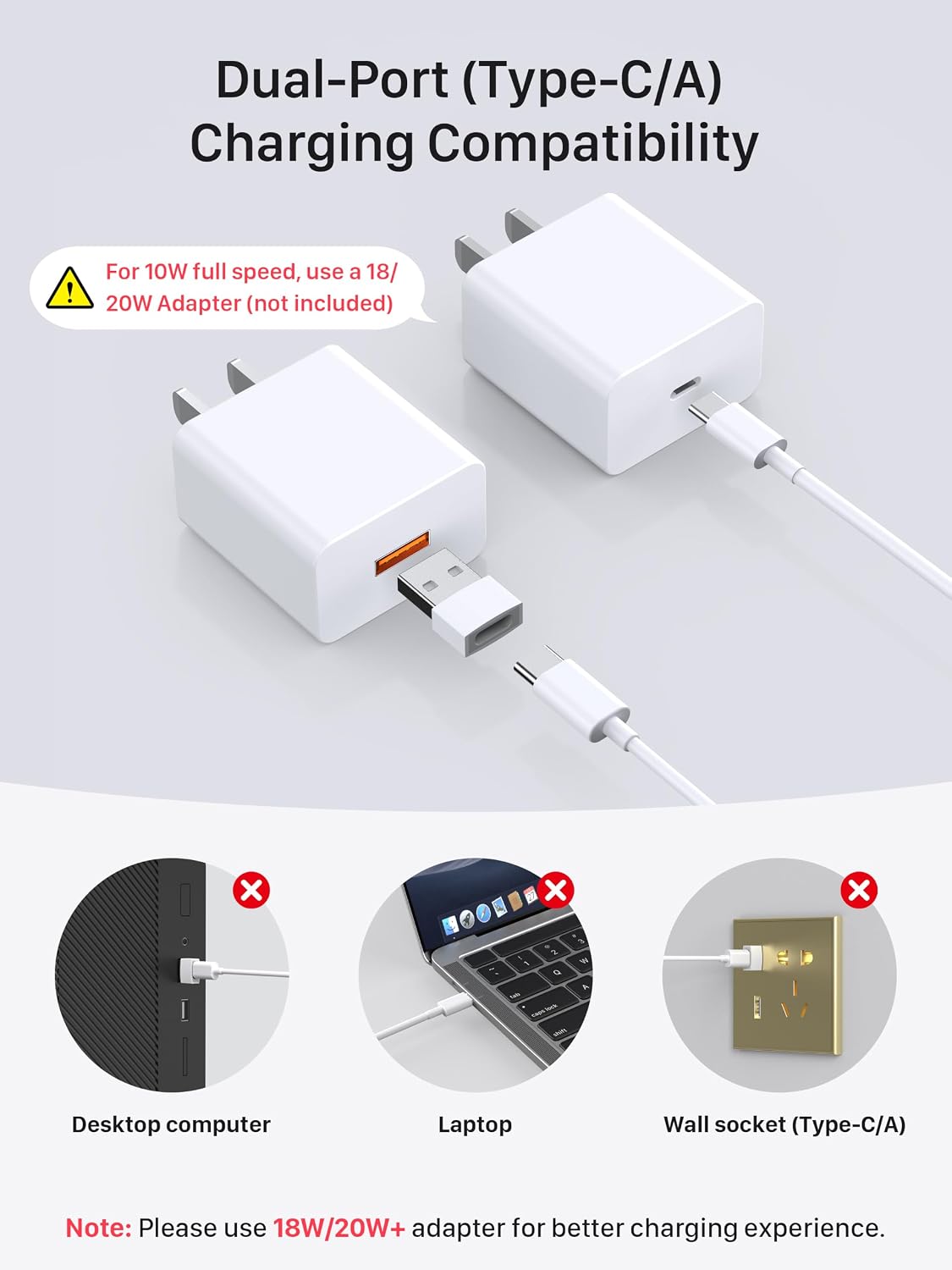 Detalle de LMOYPD MagSafe Charger Magnetic Wireless Charge Pad for iPhone