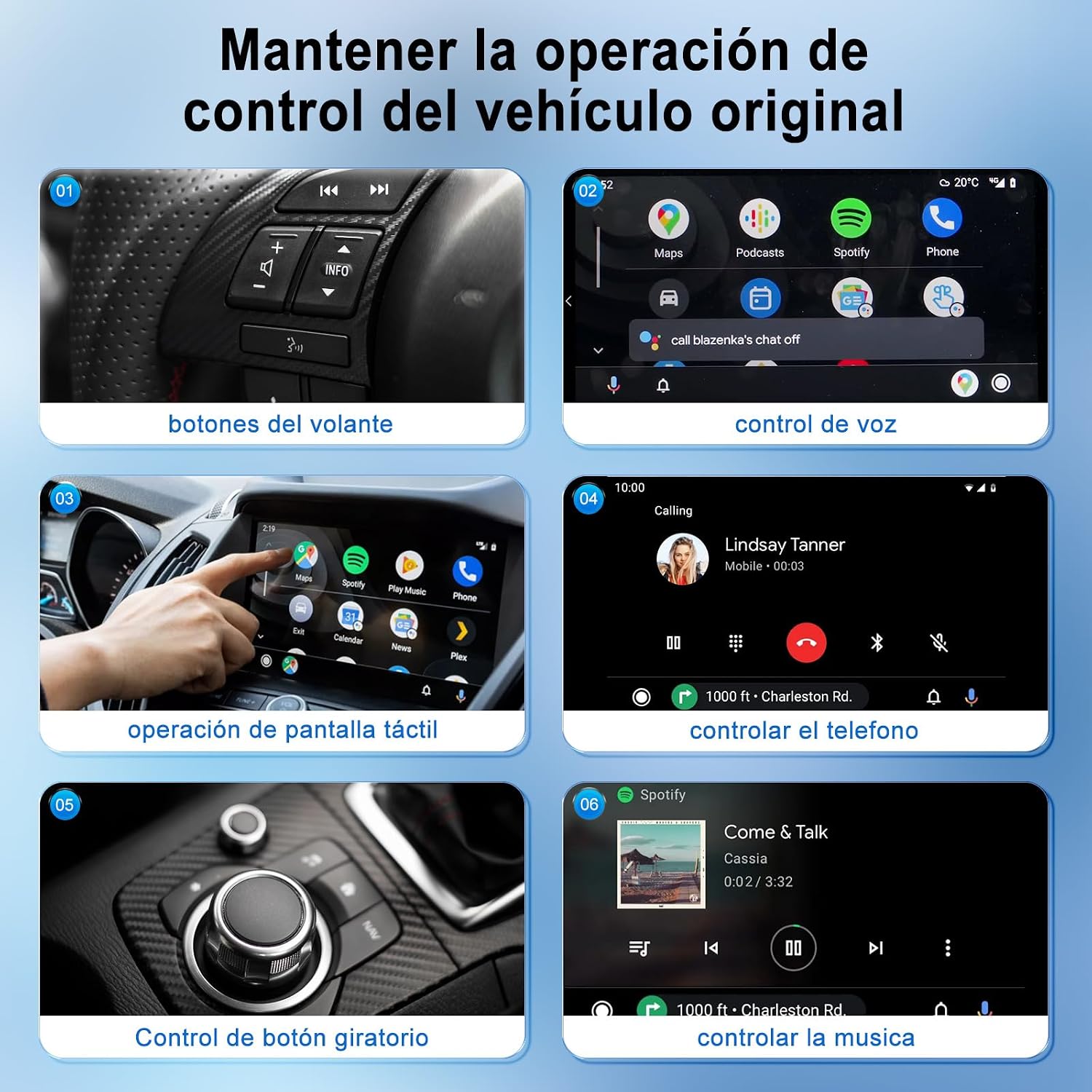 Detalle de Adaptador Android Auto Inalámbrico 5,8GHz