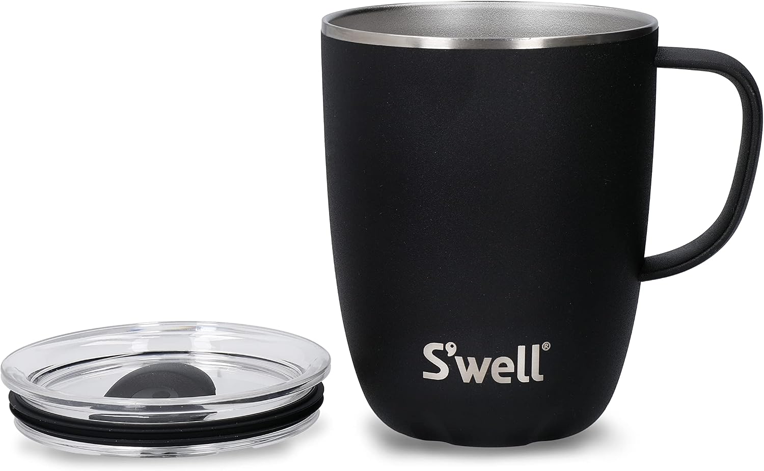 Thumbnail 6 de S'well Onyx Mug with Handle, 350 ml Stainless Steel Travel Mug