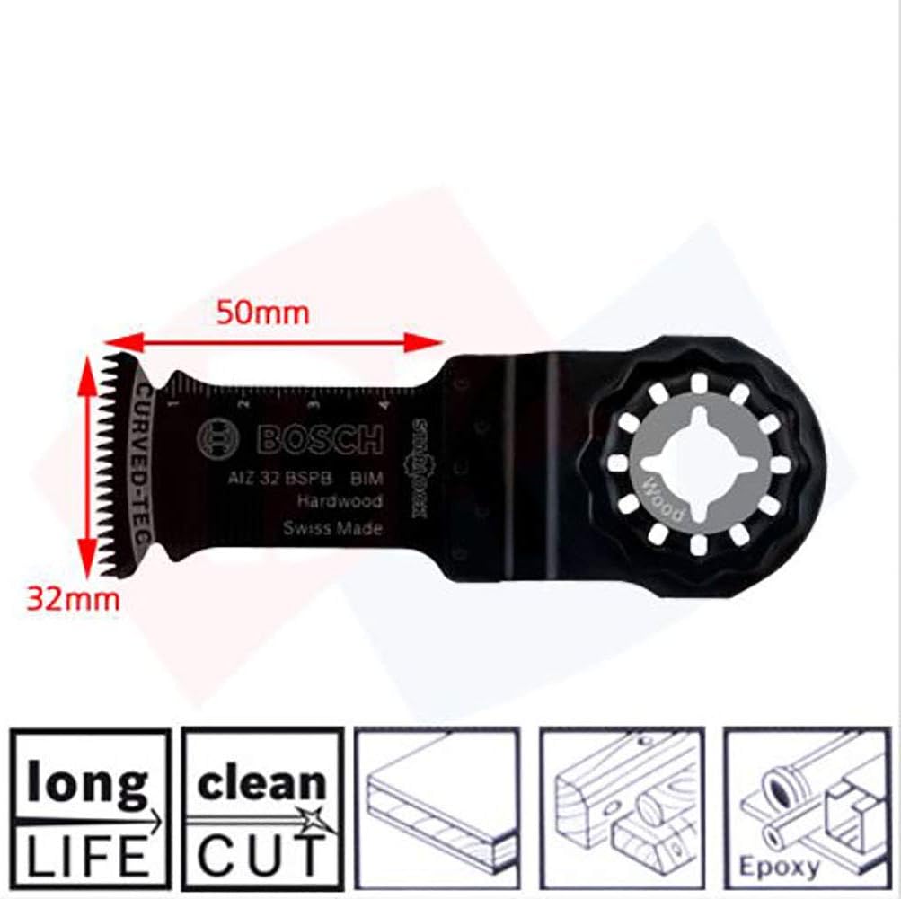Thumbnail 3 de Bosch 5-piece Starlock tungsten carbide plunge-cutting & segment saw blades set