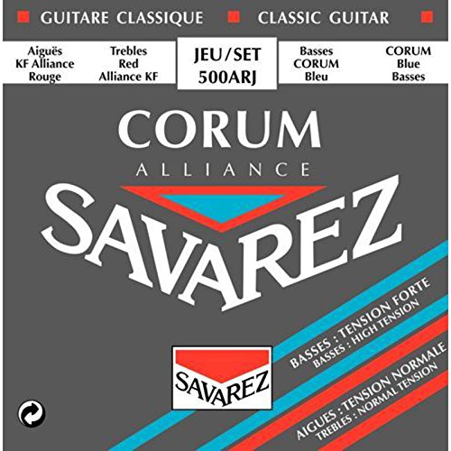 Detalle de Savarez 656120 - Alliance Corum 500ARJ (Juego mixto) para guitarra clásica