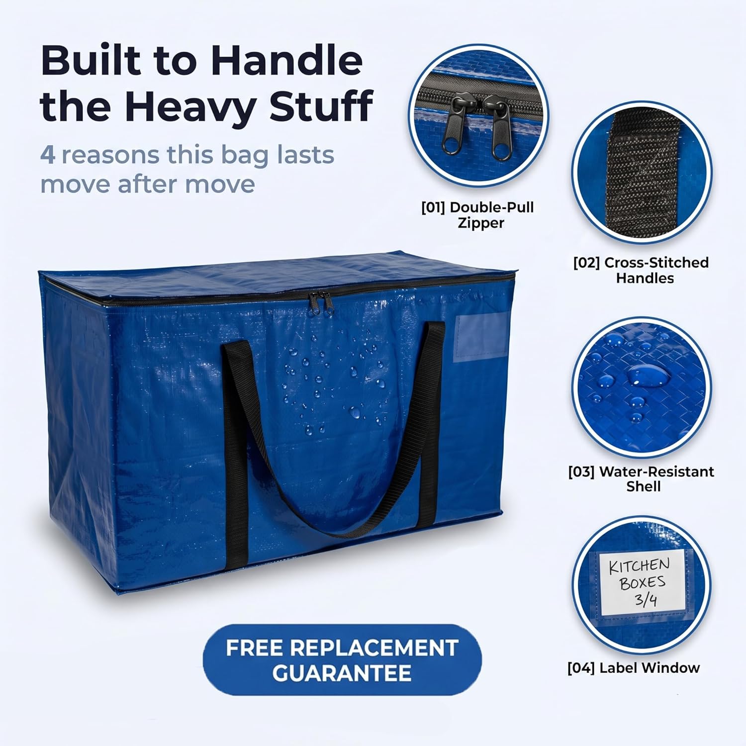 Detalle de ClearSpace Heavy Duty Moving Boxes 6 pack