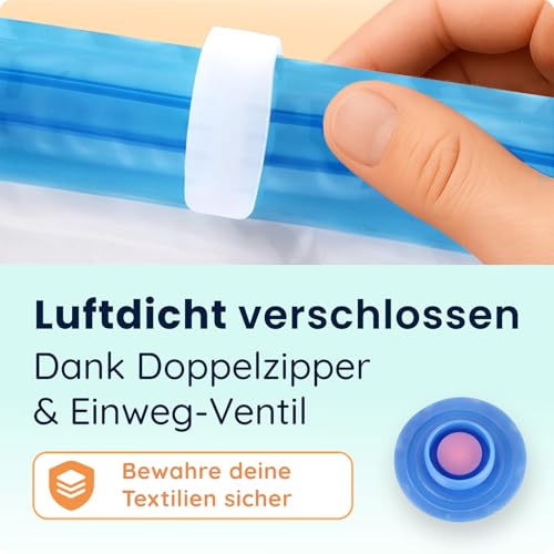 Thumbnail 3 de figg XXL Vakuumbeutel für Bettdecken & Kleidung – groß, 6er Set