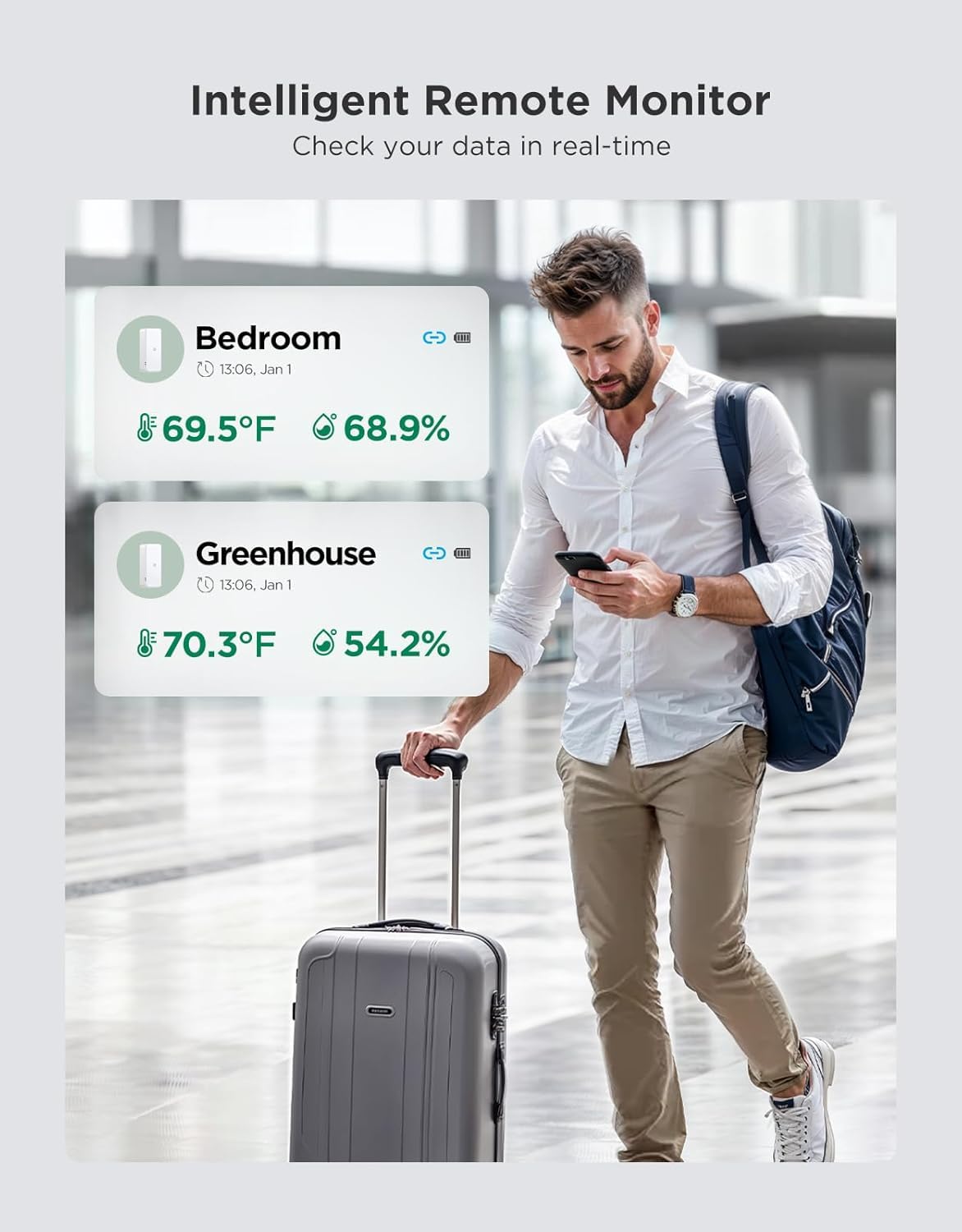 Thumbnail 5 de GoveeLife WiFi Thermometer Hygrometer 3Pack