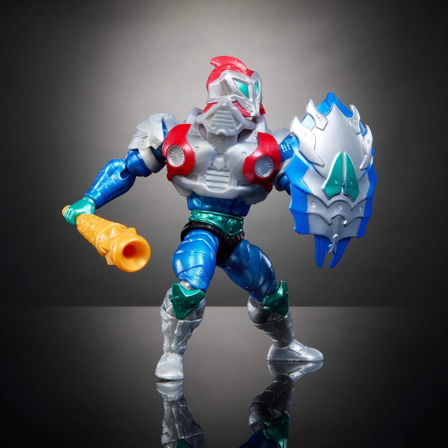 Detalle de Masters of the Universe Origins Mekaneck 🐢 Figura de acción