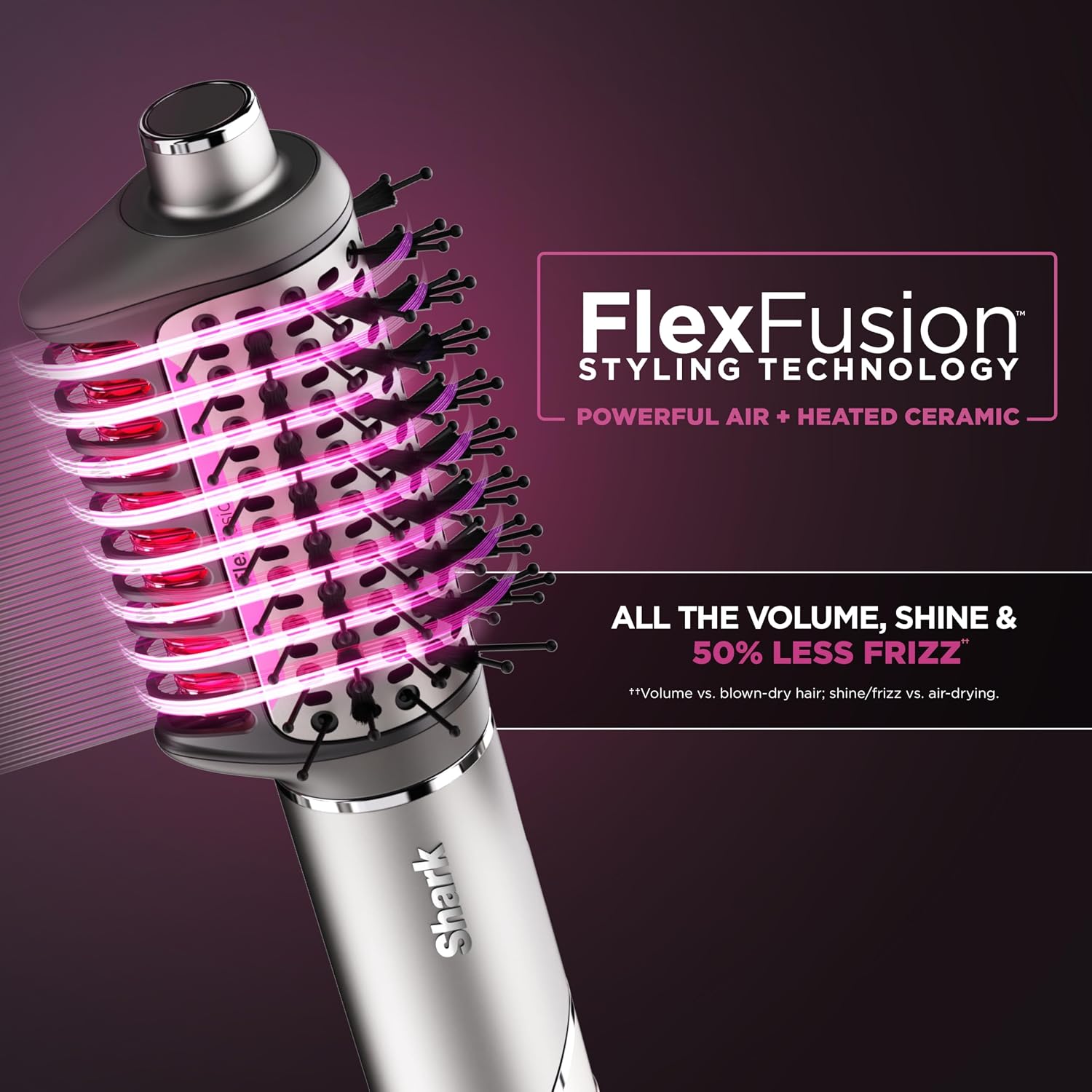 Thumbnail 1 de Shark FlexFusion HD641 Ceramic Hair Dryer with Brush 💇♀
