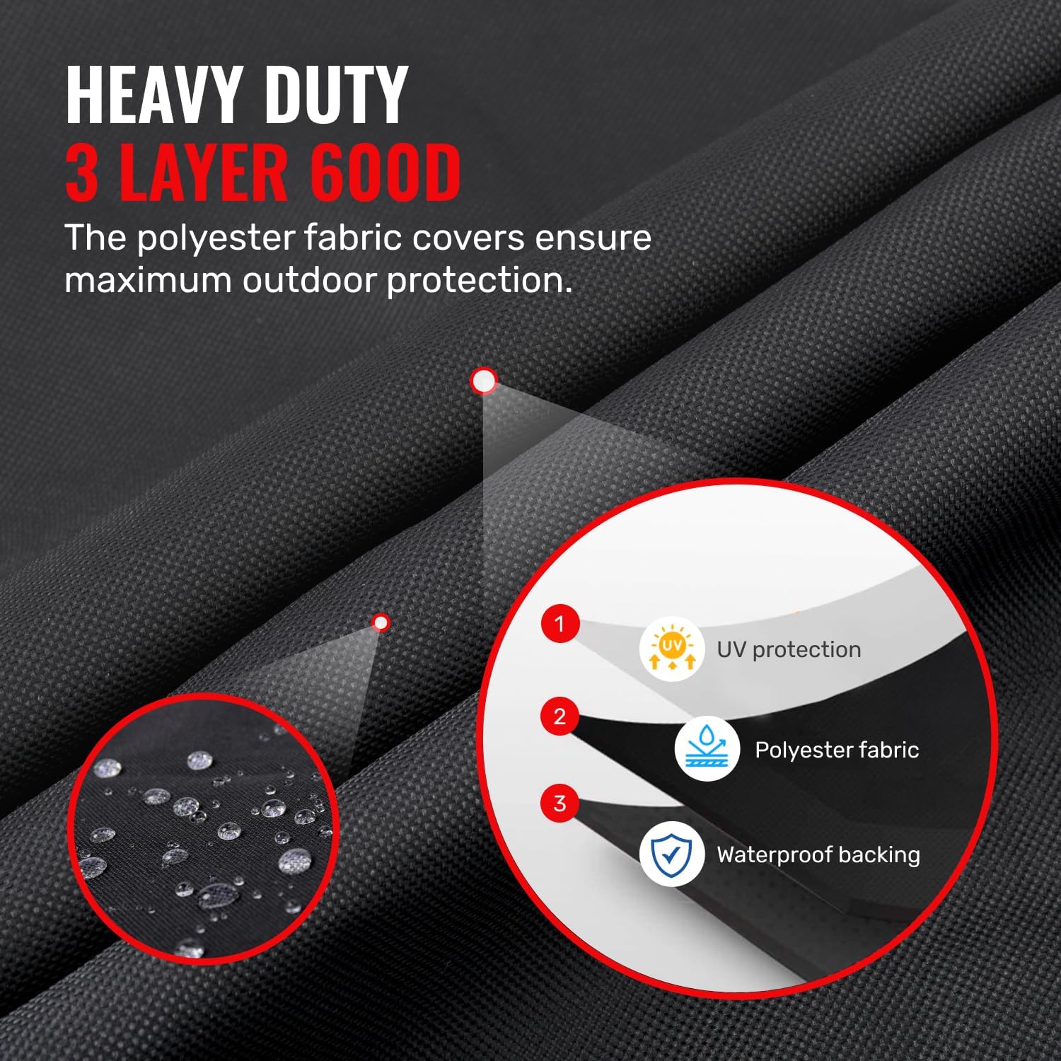 Detalle 2 de Grillman Grill Cover, 58 Inch