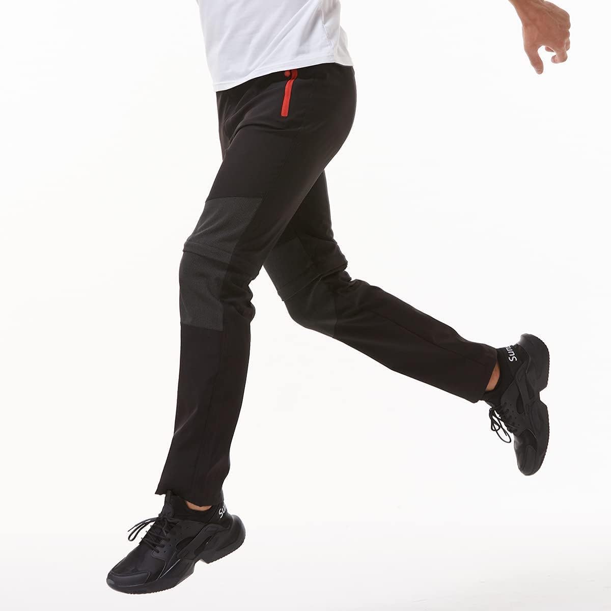 Thumbnail 3 de SANMIO Pantaloni Trekking Uomo Convertibili in Pantaloncini Softshell da Esterno