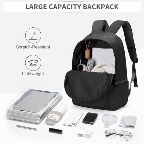 Thumbnail 3 de HYC00 School Backpack: Lightweight, Water-Resistant 18L Rucksack for Teens and Adults