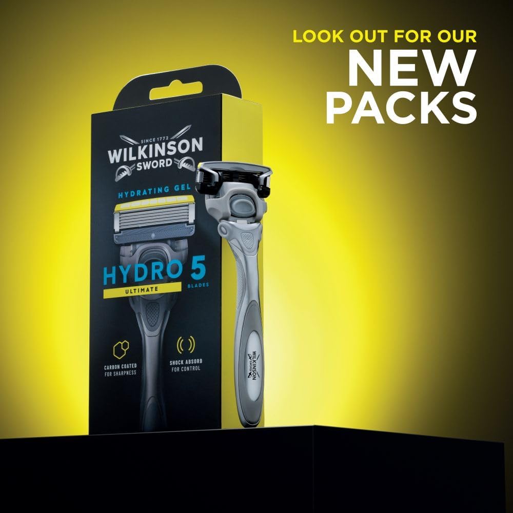Thumbnail 1 de Wilkinson Sword Hydro 5 Ultimate razor for men with Shock Absorb Technology + precision trimmer (refills pack)