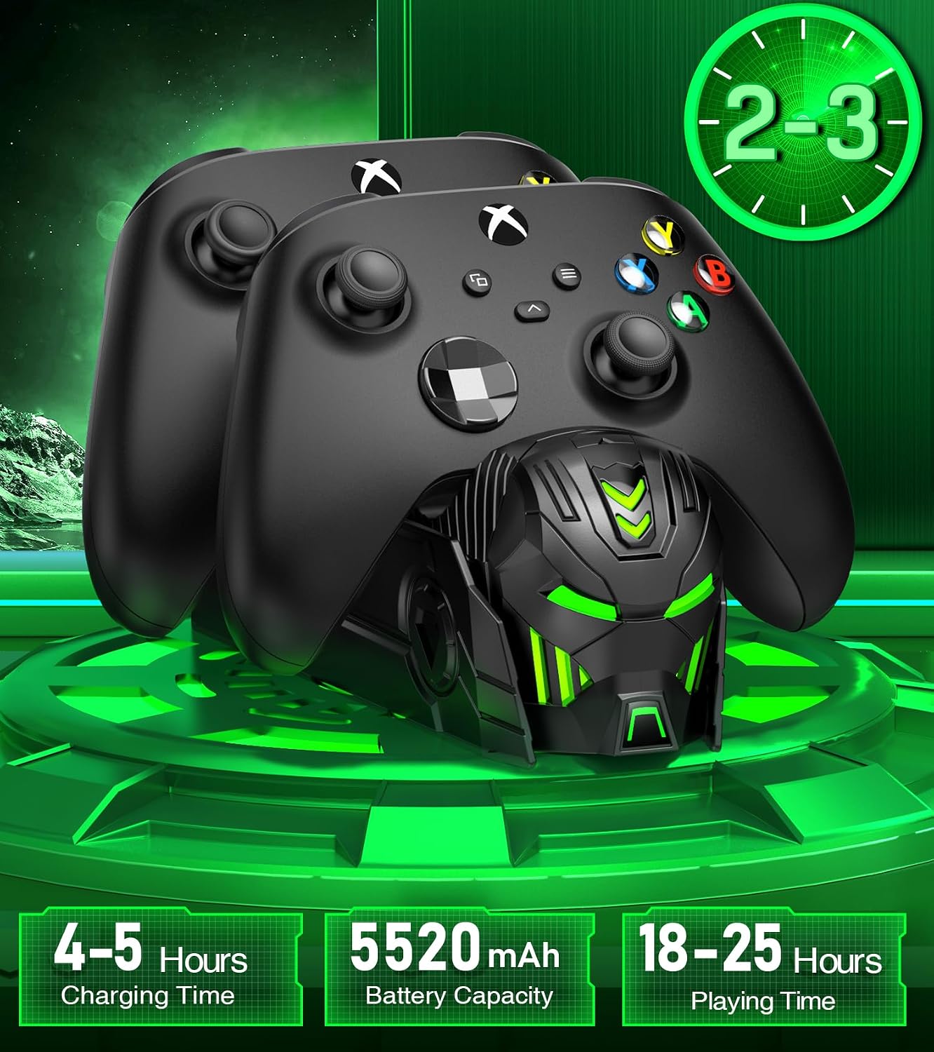 Thumbnail 2 de HASACOOL Controller Charging Dock 5520mWh batteries