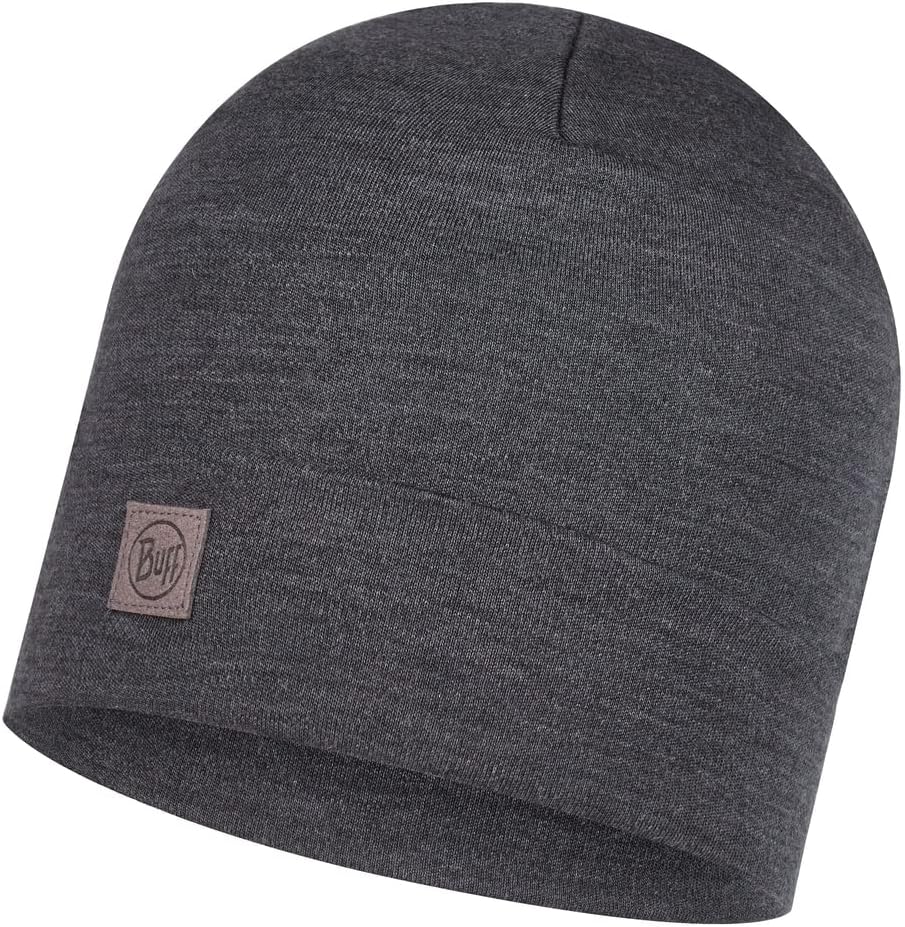 Detalle de BUFF Merino Heavyweight Hat Loose – czapka beanie z 100% wełny merino