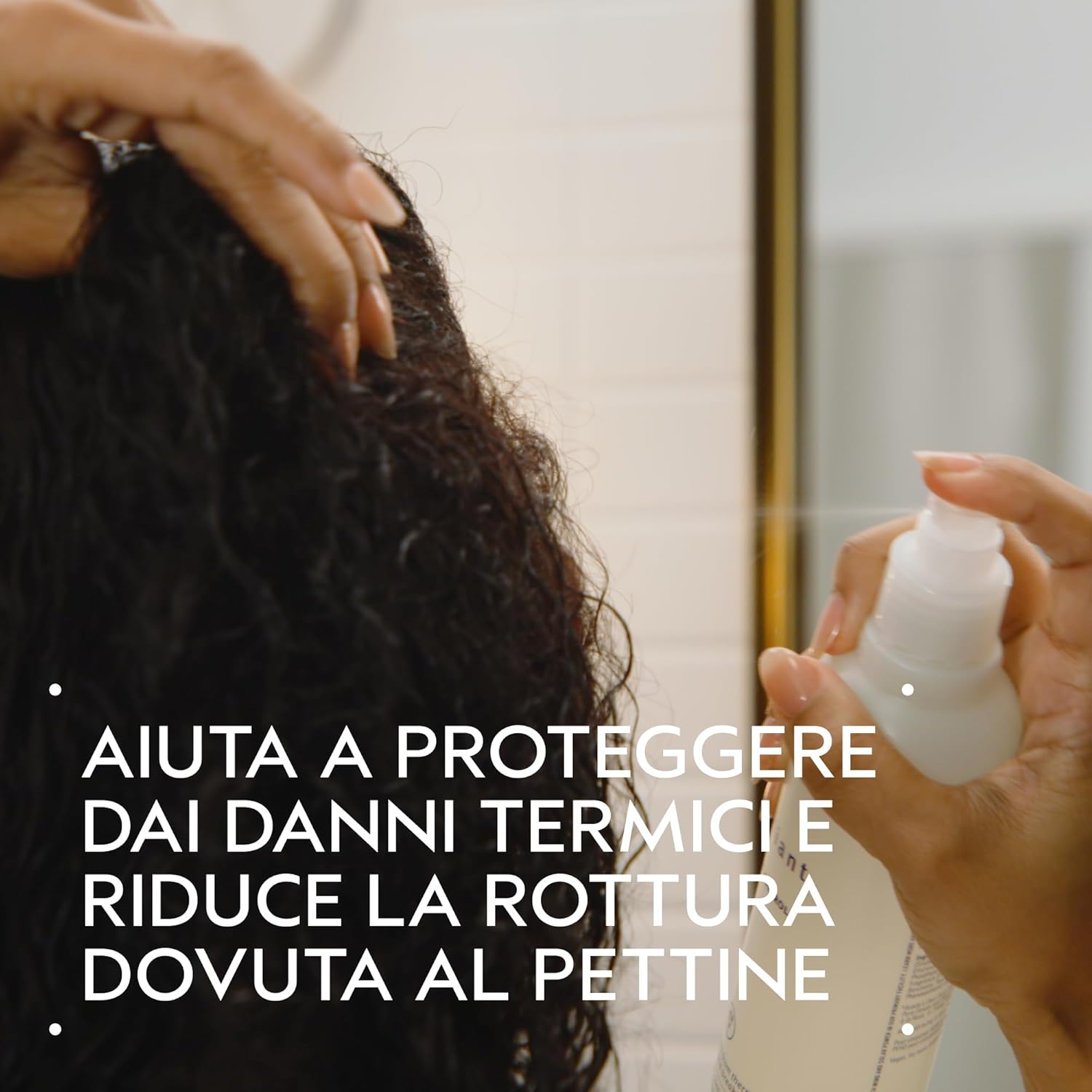 Detalle de Aveda Brilliant Damage Control Spray Districante e Termoprotettivo per Capelli (250 ml)