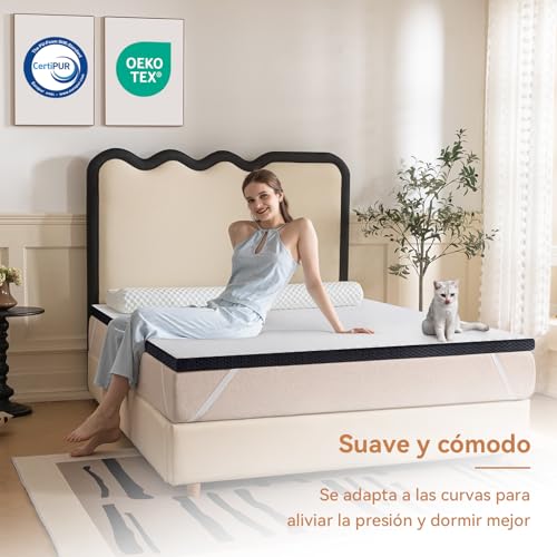 Thumbnail 3 de Amazon Basics Colchón de Espuma Viscoelástica 150x200 cm