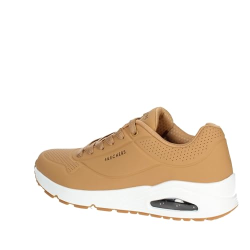 Thumbnail 7 de Skechers Uno Stand On Air para hombre (Tan Durabuck Trim, 47.5 EU): estilo casual con suela de caucho