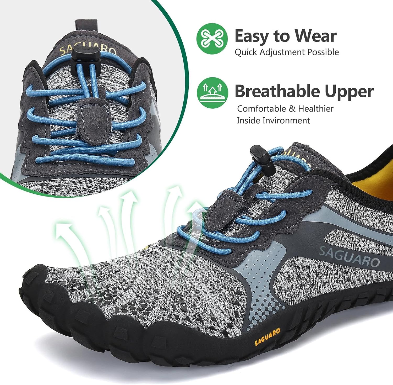 Detalle de Barfußschuhe Outdoor von SAGUARO, Gr. 36-48