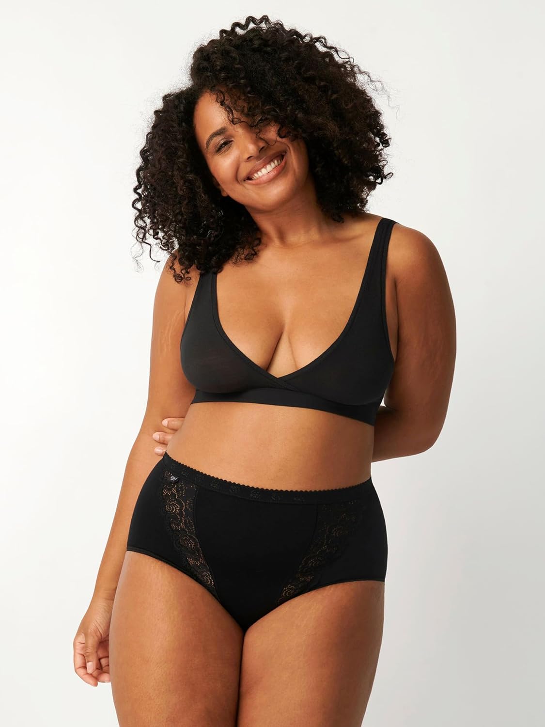 Thumbnail 5 de Sloggi Chic Maxi 4p Culotte Femme (Lot de 4) – Confort coton et dentelle élégante