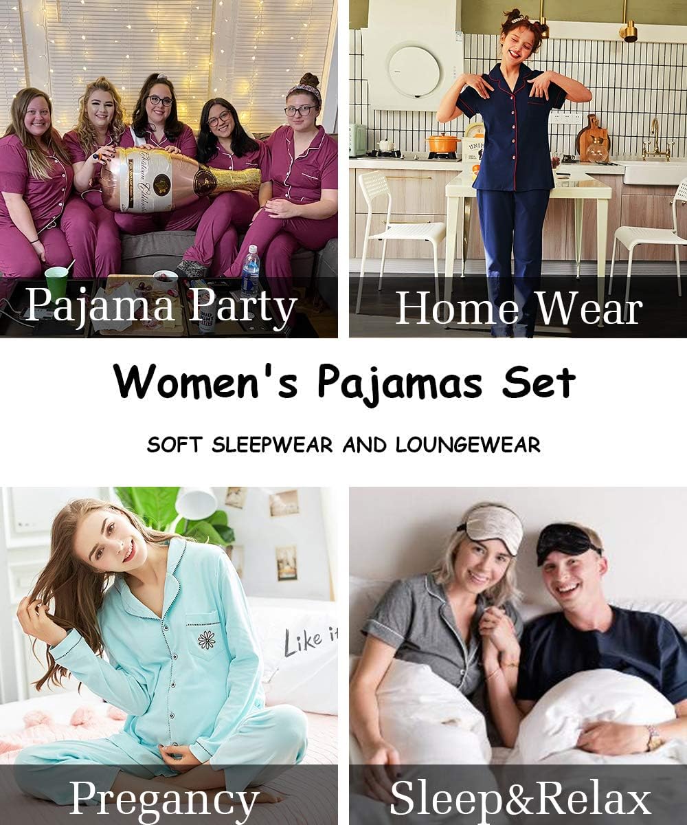 Thumbnail 4 de SWOMOG Women Pajama Set 2-Piece 🌙