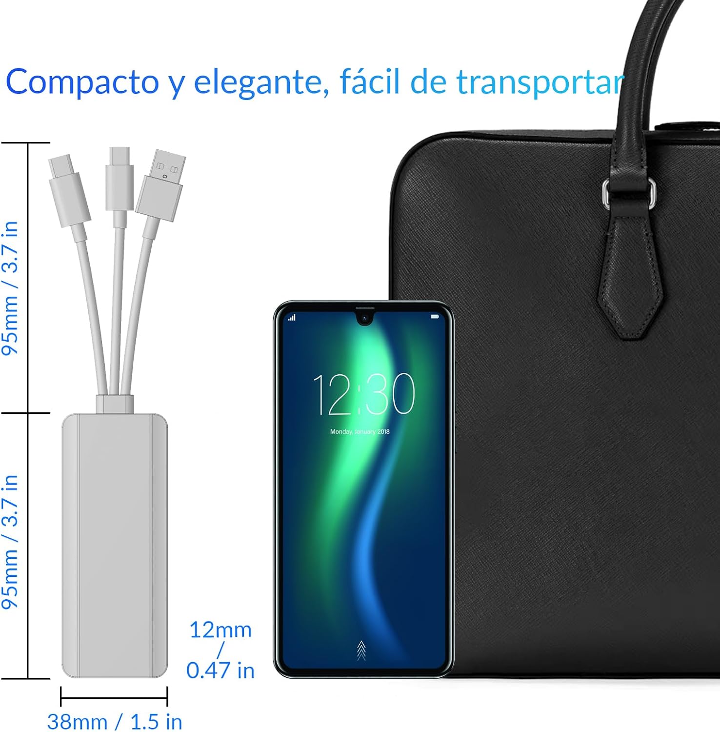 Detalle de JOOPSHEE 5-in-1 multi memory card reader