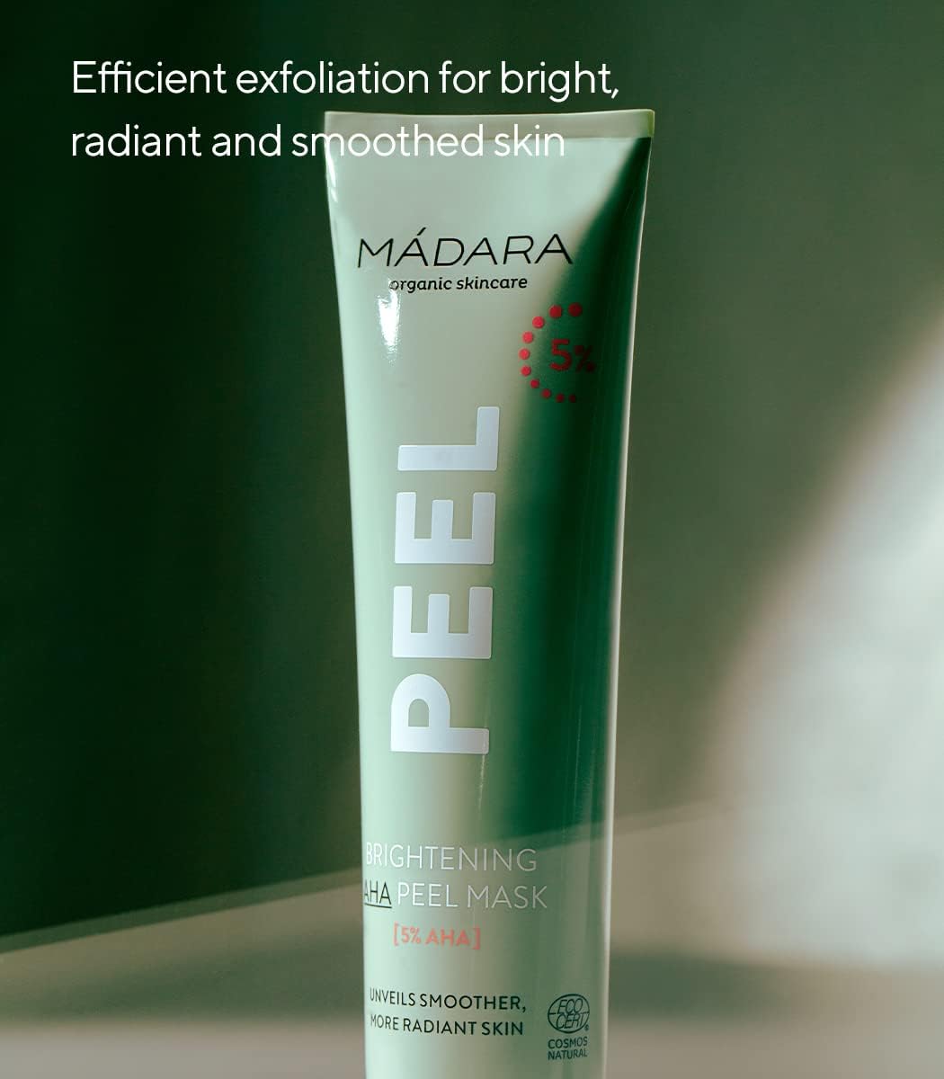 Detalle de Masque peeling éclaircissant aux AHA – MÁDARA Organic Skincare, 60 ml