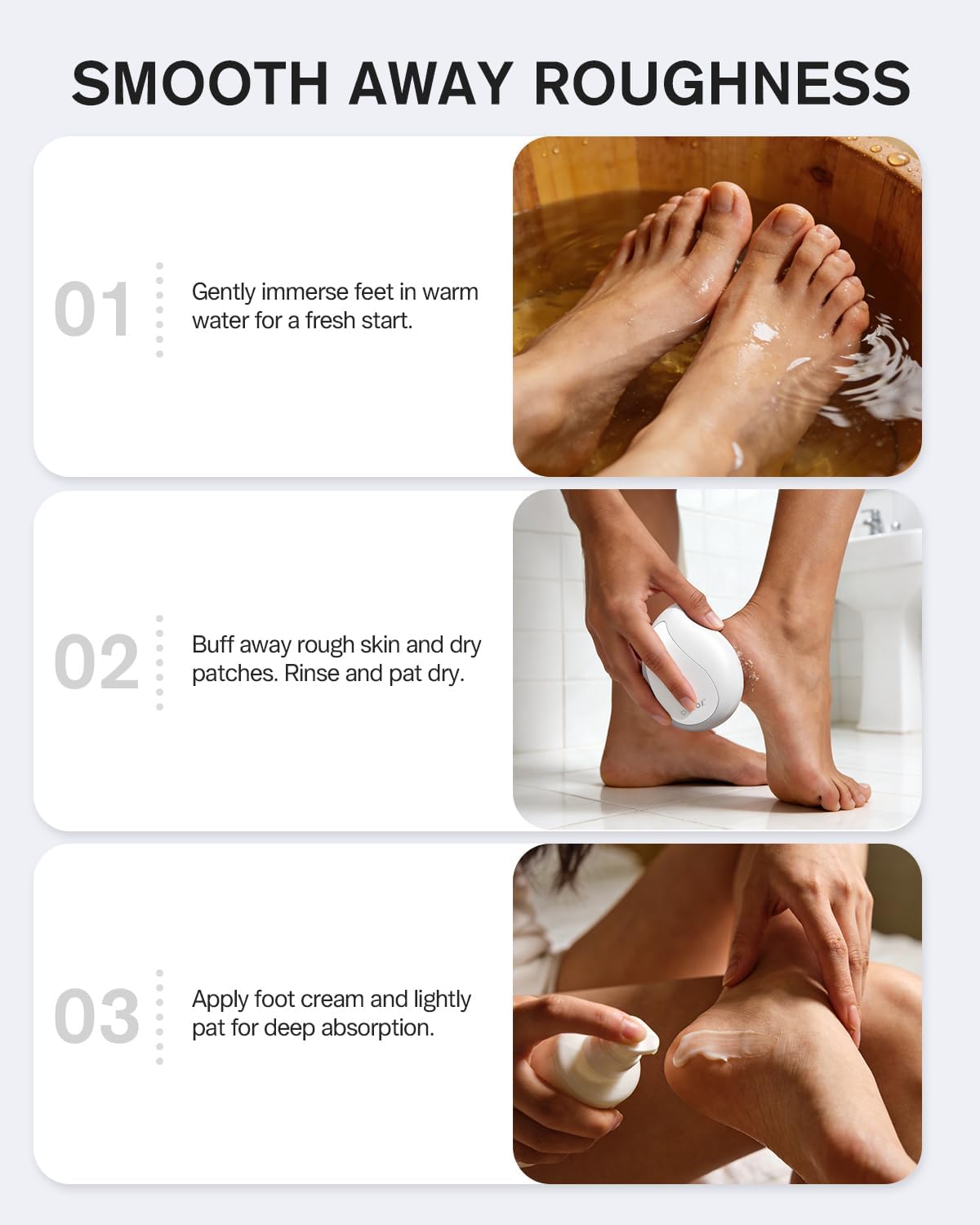 Thumbnail 5 de BEZOX Nano Glass Foot File for calluses