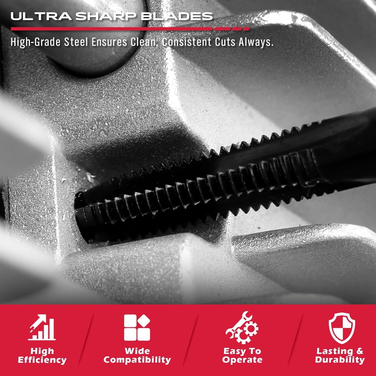 Thumbnail 2 de SEDY SAE Thread Repair Helicoil Kit — 131-Piece Set with HSS Drill Bits, Inserts, Taps, and Breakoff Tools