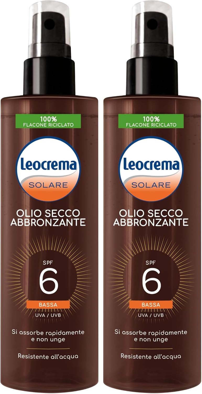 Thumbnail 1 de Leocrema Olio Abbronzante Spray SPF 6 ad assorbimento rapido, resistente all’acqua da 200 ml