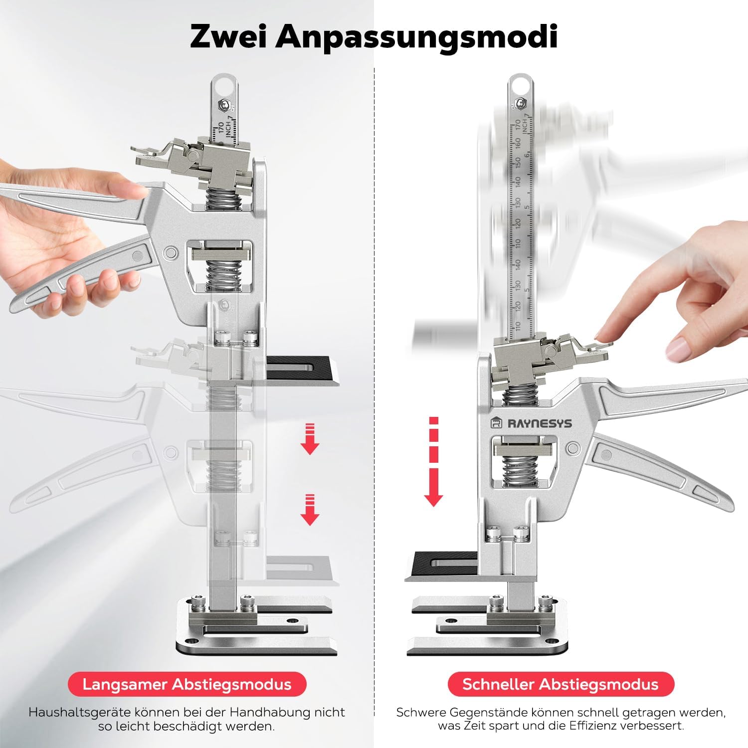 Detalle de Raynesys Arbeitssparender Armheber 12 Zoll