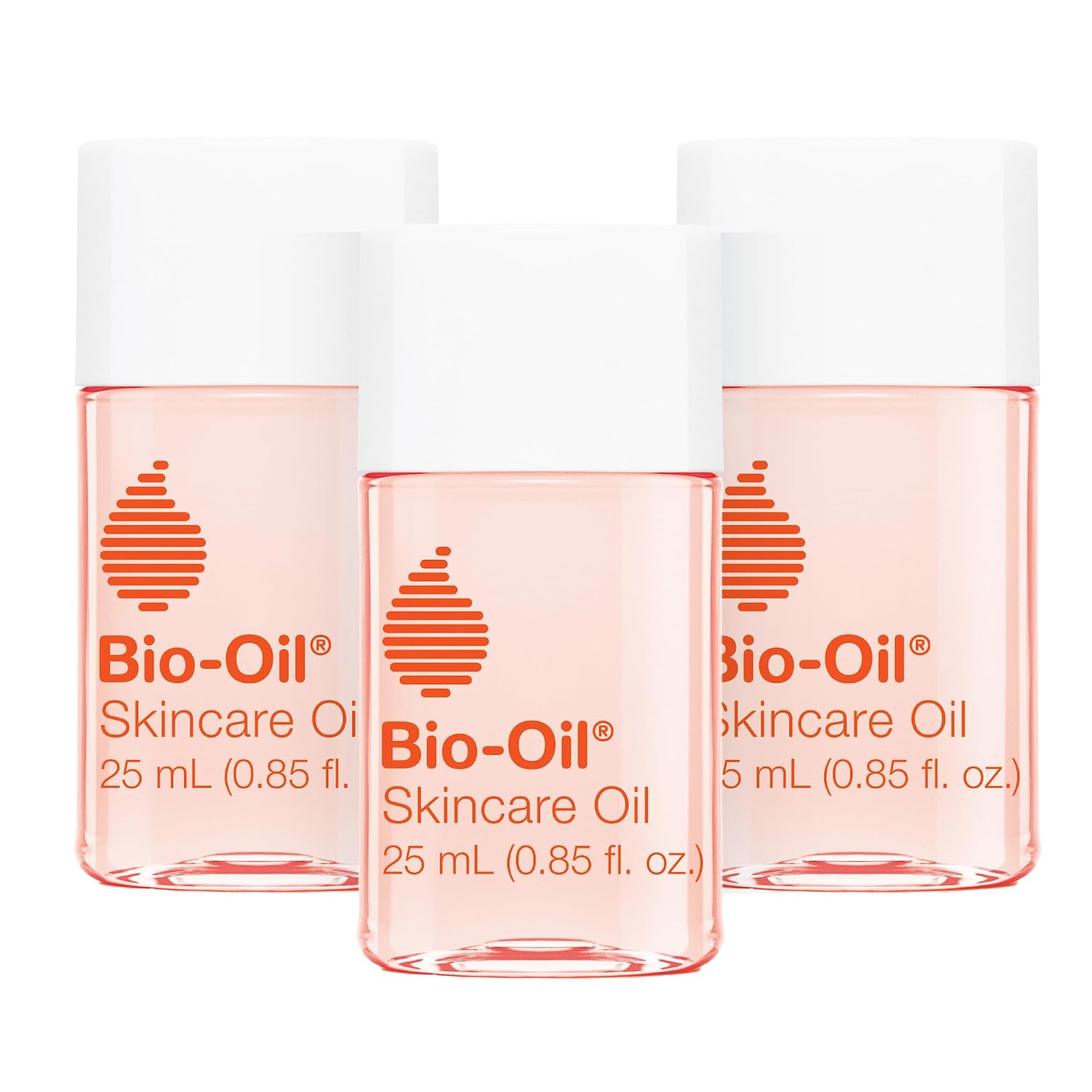 Detalle de Bio-Oil Skincare Body Oil Serum for Scars & Stretch Marks (Travel Size, 0.85 oz) — Pack of 3