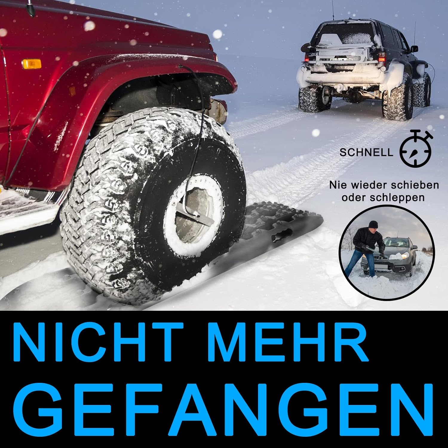 Thumbnail 5 de Lospitch Anfahrhilfe 10T Recovery Board für Geländewagen 🚗