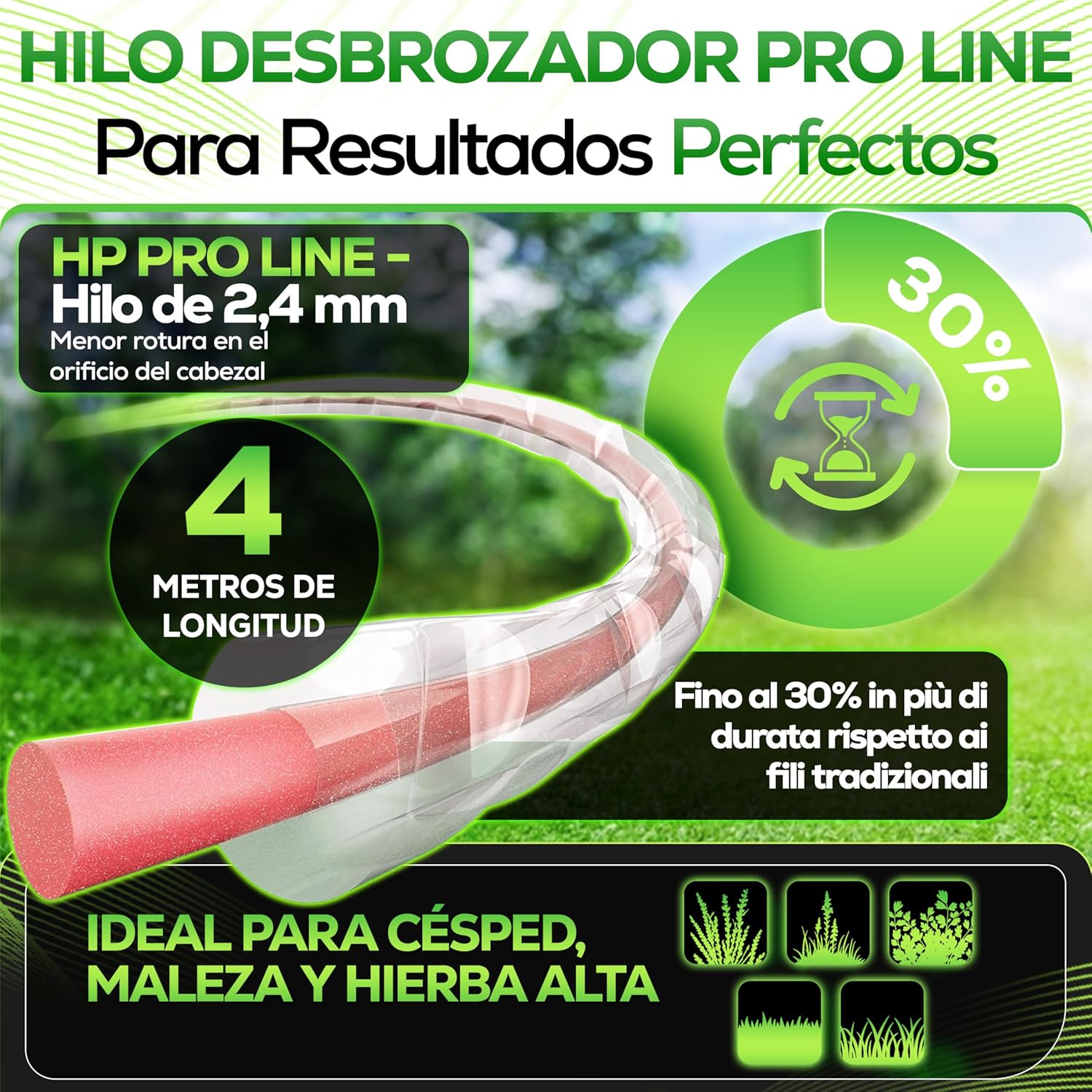 Thumbnail 5 de Heckenpracht Cabezal Tap & Go para desbrozadora