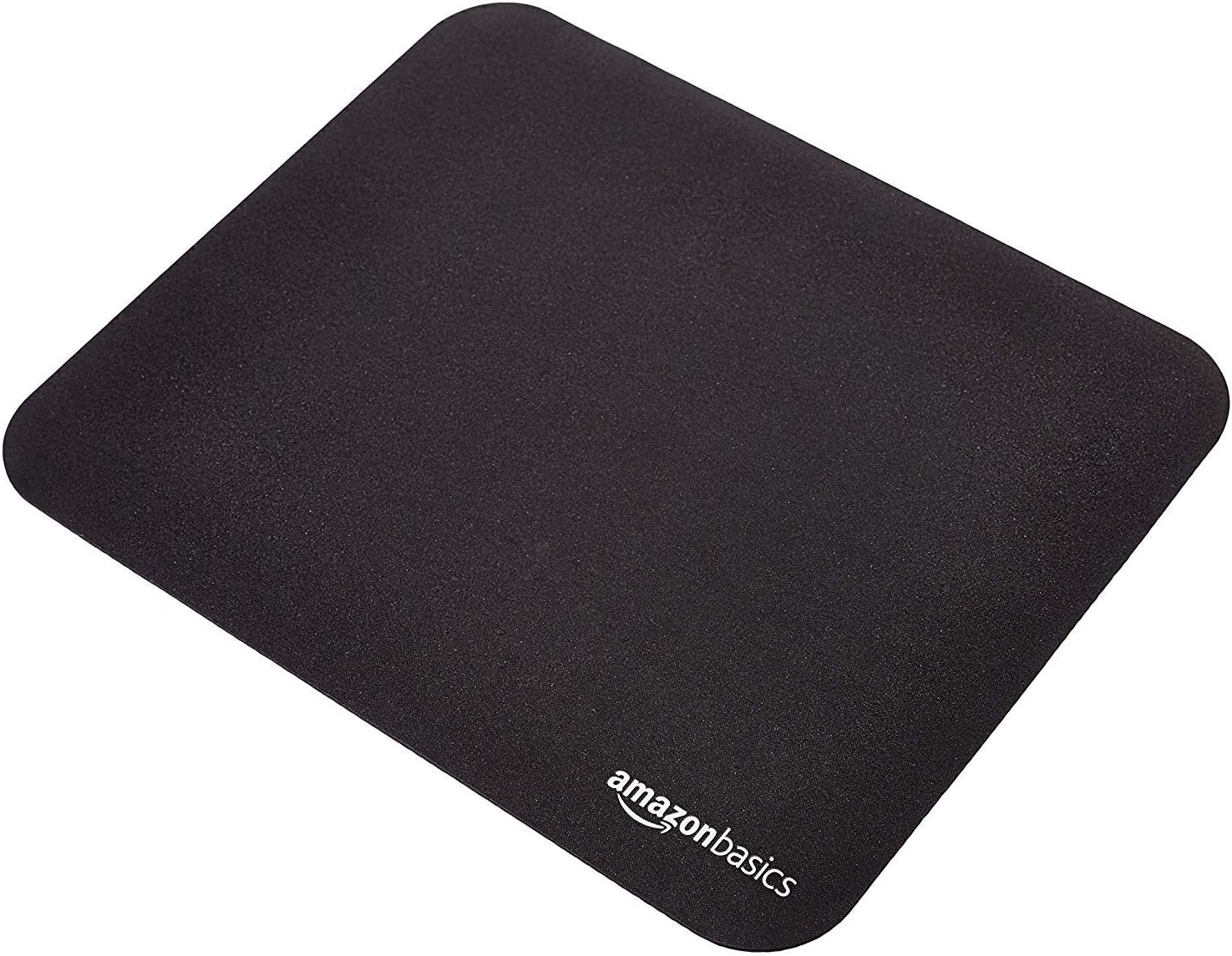 Detalle de Amazonベーシック ゲーム用マウスパッド Mサイズ ブラック 270 x 320 mm 布製・ゴム製