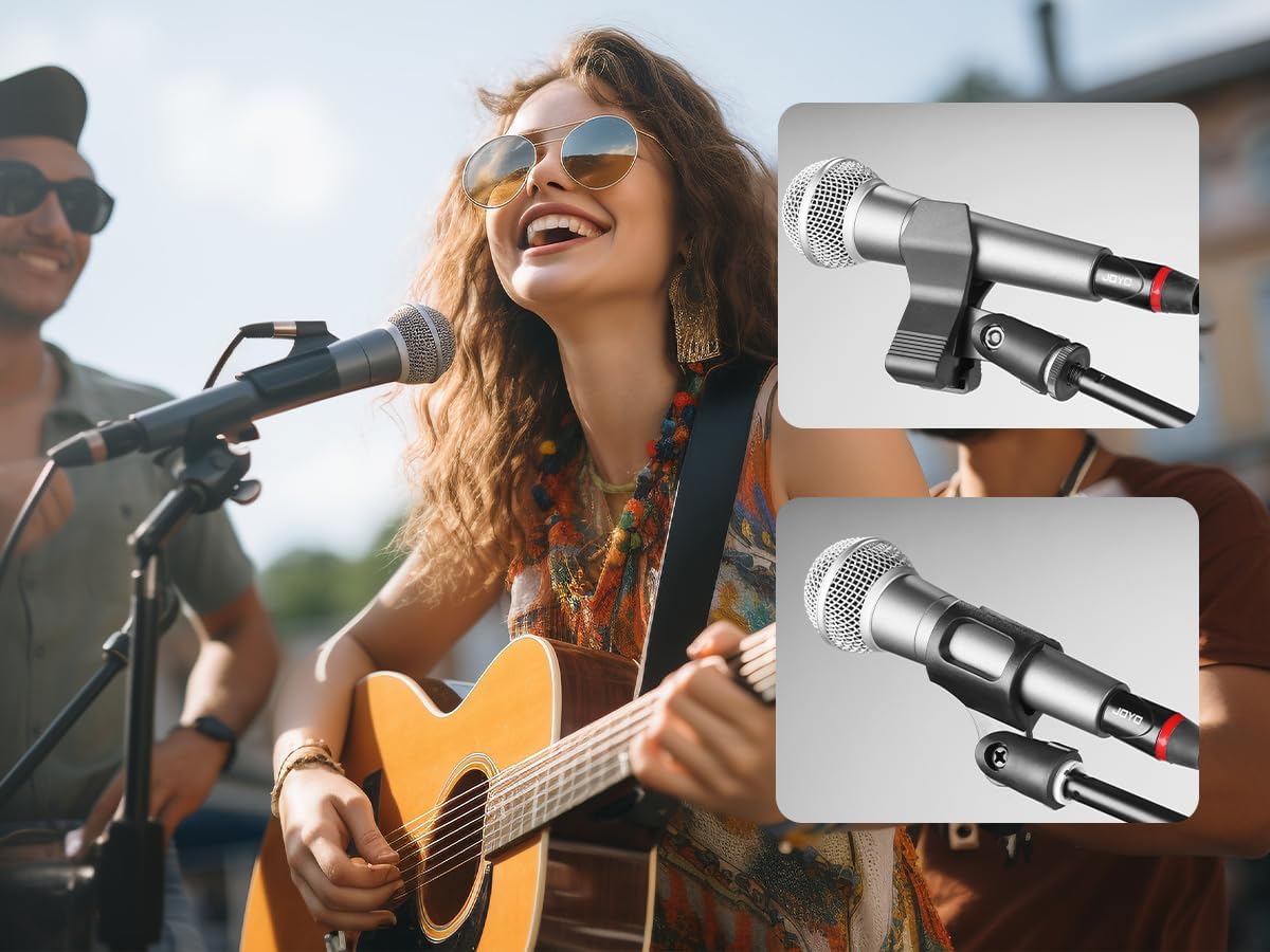 Thumbnail 1 de GUITTO GMS-04 Floor Microphone Stand with Adjustable Boom and Device Holder