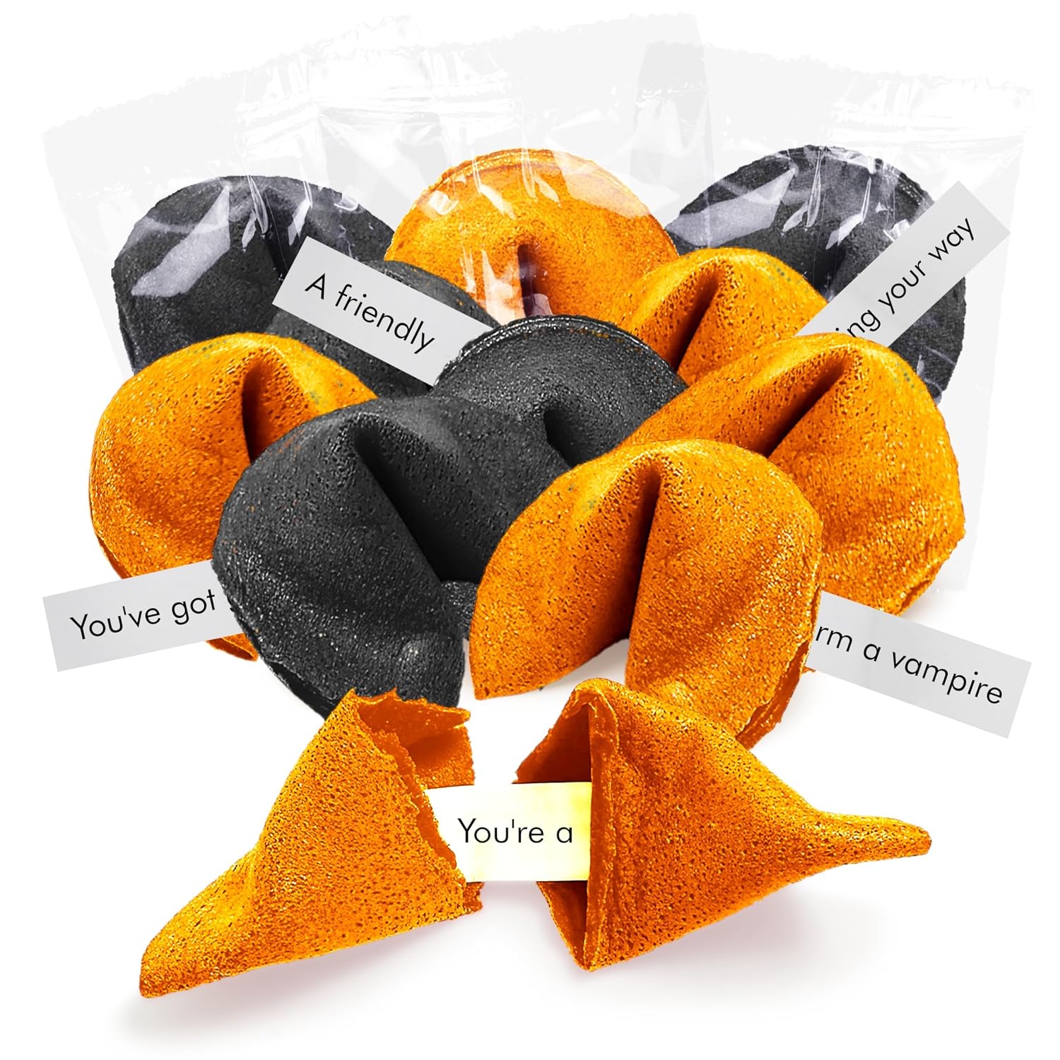 Thumbnail 6 de 4E's Novelty Halloween Fortune Cookies, 20 Individually Wrapped Treats