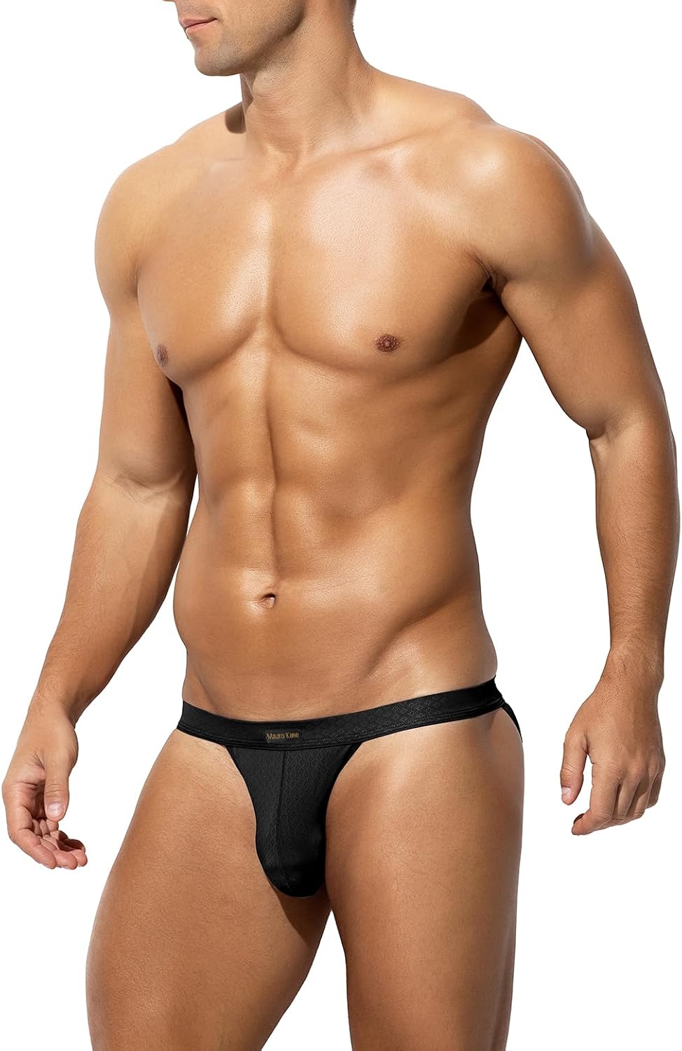Detalle 2 de Mauro Kane Mens Sexy Briefs - Soft Lightweight Low Rise with 3D Pouch (3 Pack)