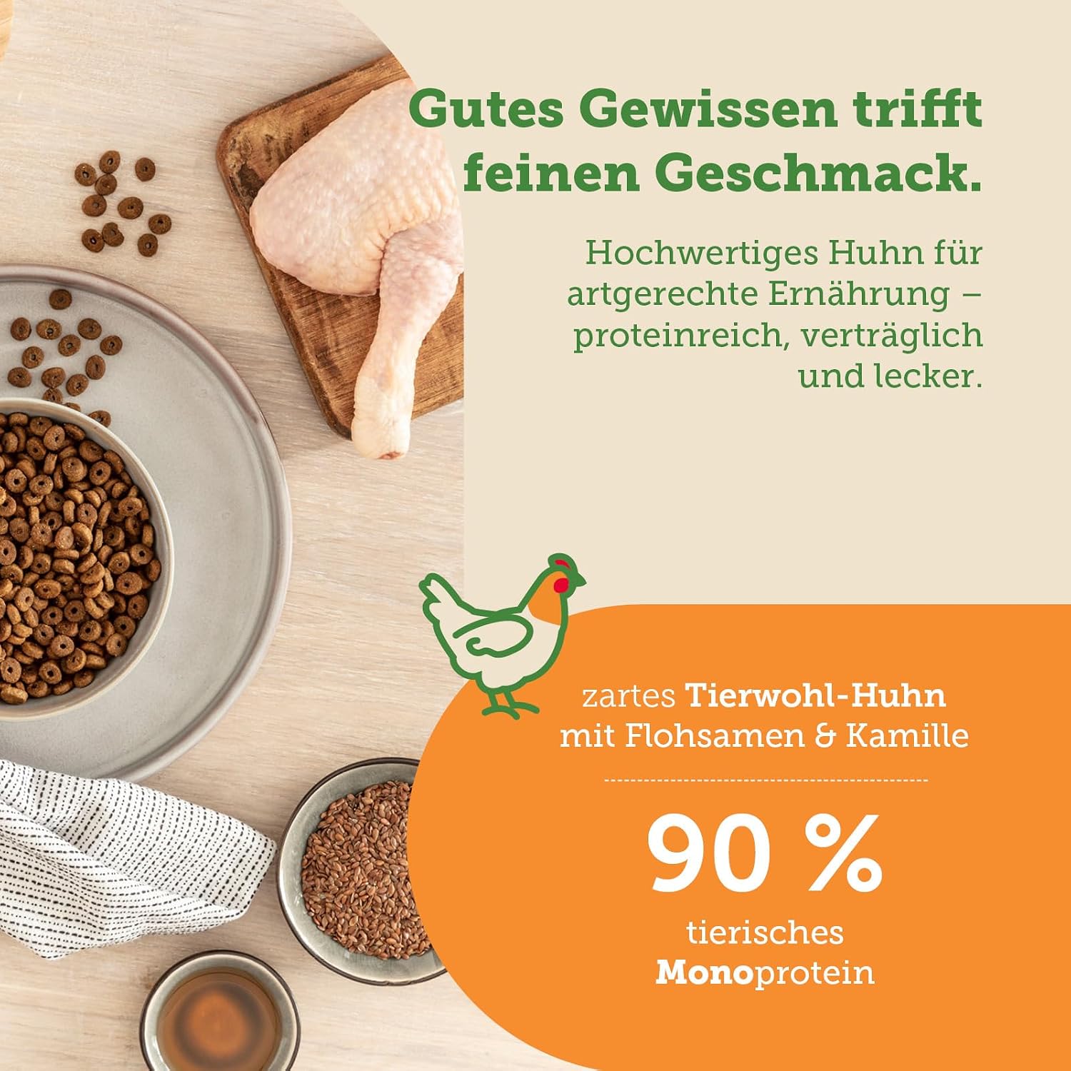 Detalle 2 de MERA Cats Nature Sensitive Huhn Trocken 2 kg