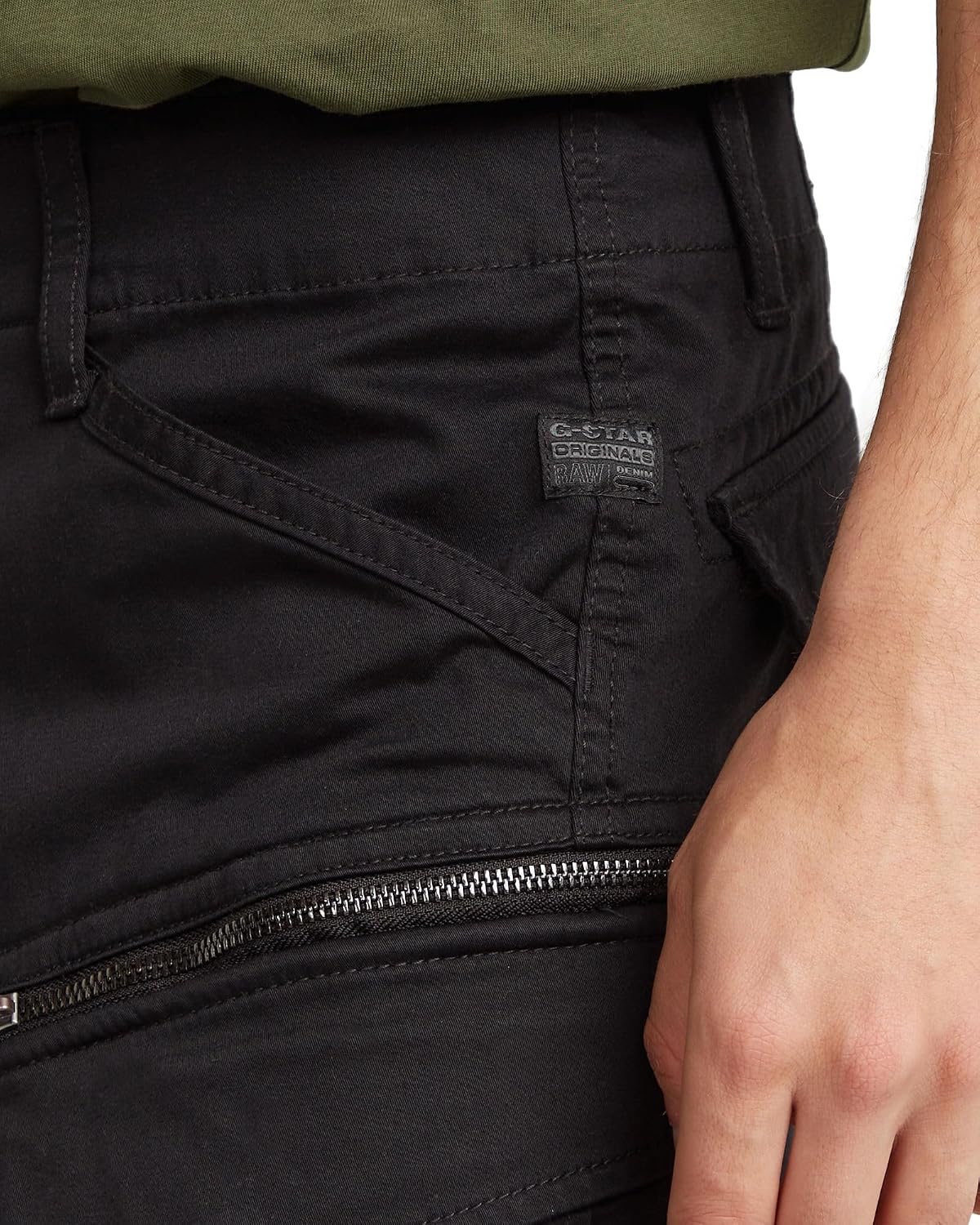 Thumbnail 5 de G-STAR Herren Rovic Zip Relaxed Shorts – Lockere Passform, Hoher Bund