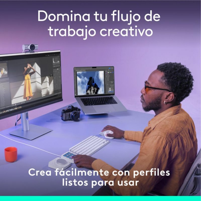 Thumbnail 1 de Logitech MX Creative Console 9 teclas LCD