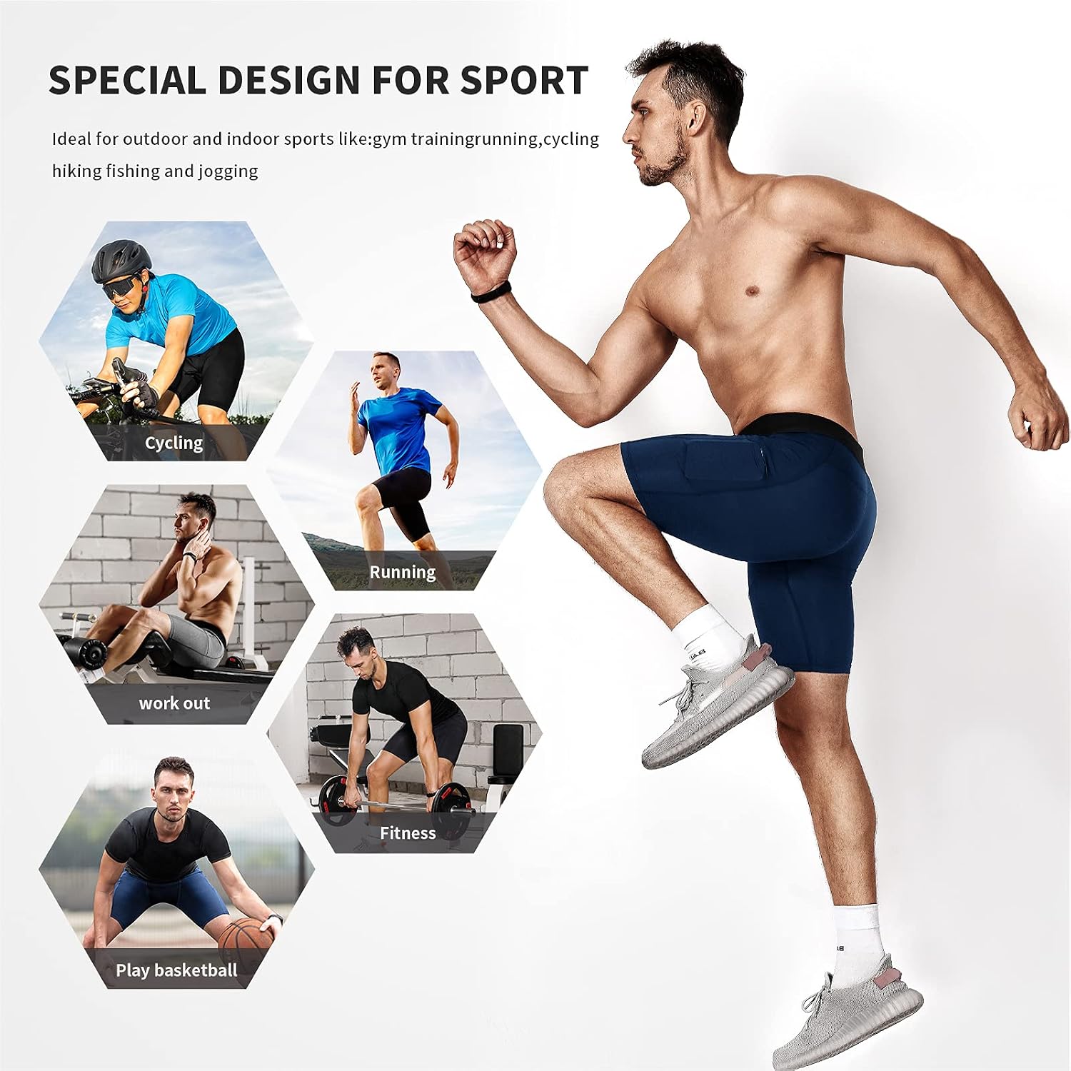 Detalle 1 de Niksa Compression Shorts Men 2/3 Pack