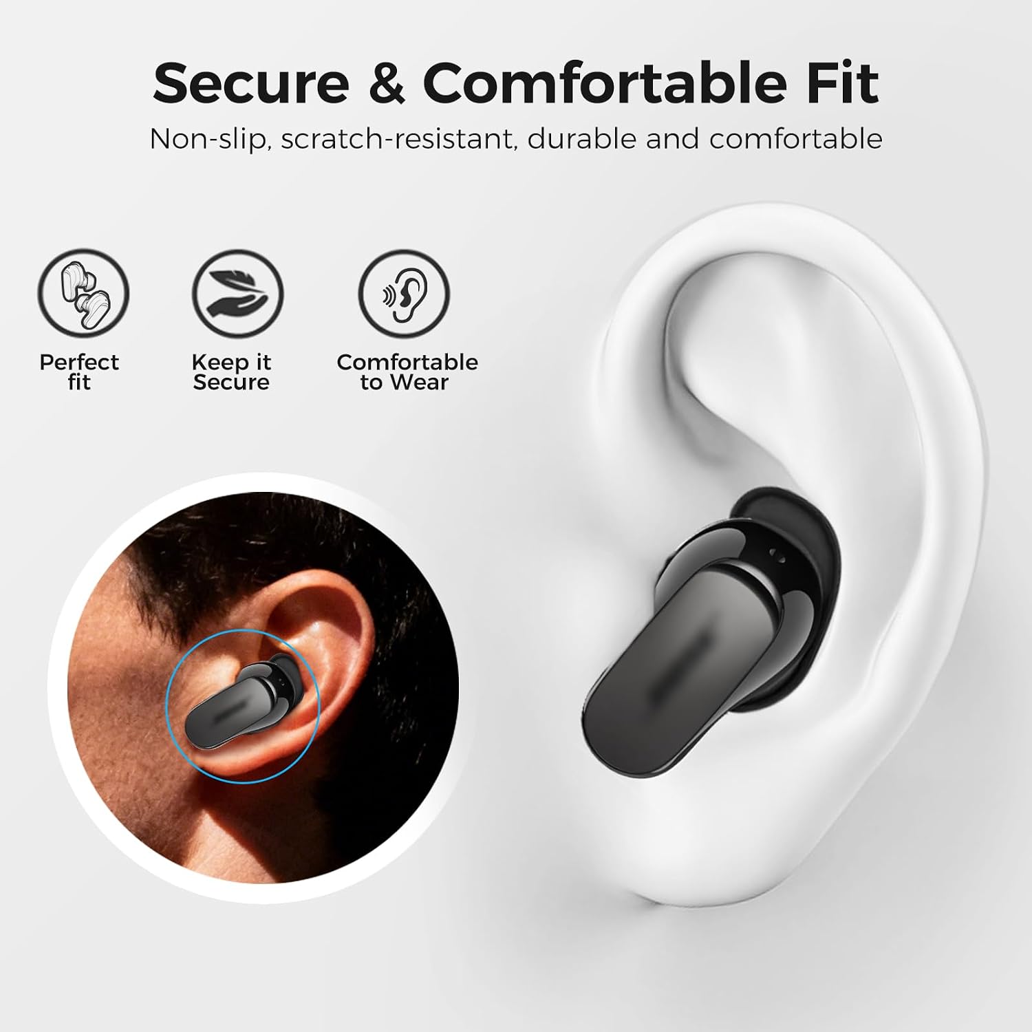 Detalle de AhaStyle Ear Hooks, 3 Sizes