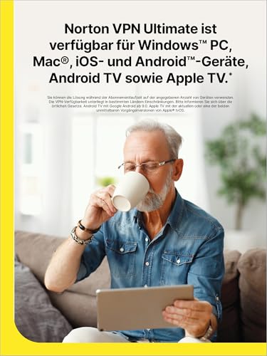 Thumbnail 8 de Norton VPN Ultimate 2026 – Schutz für die Familie auf bis zu 10 Geräten, 1 Jahr
