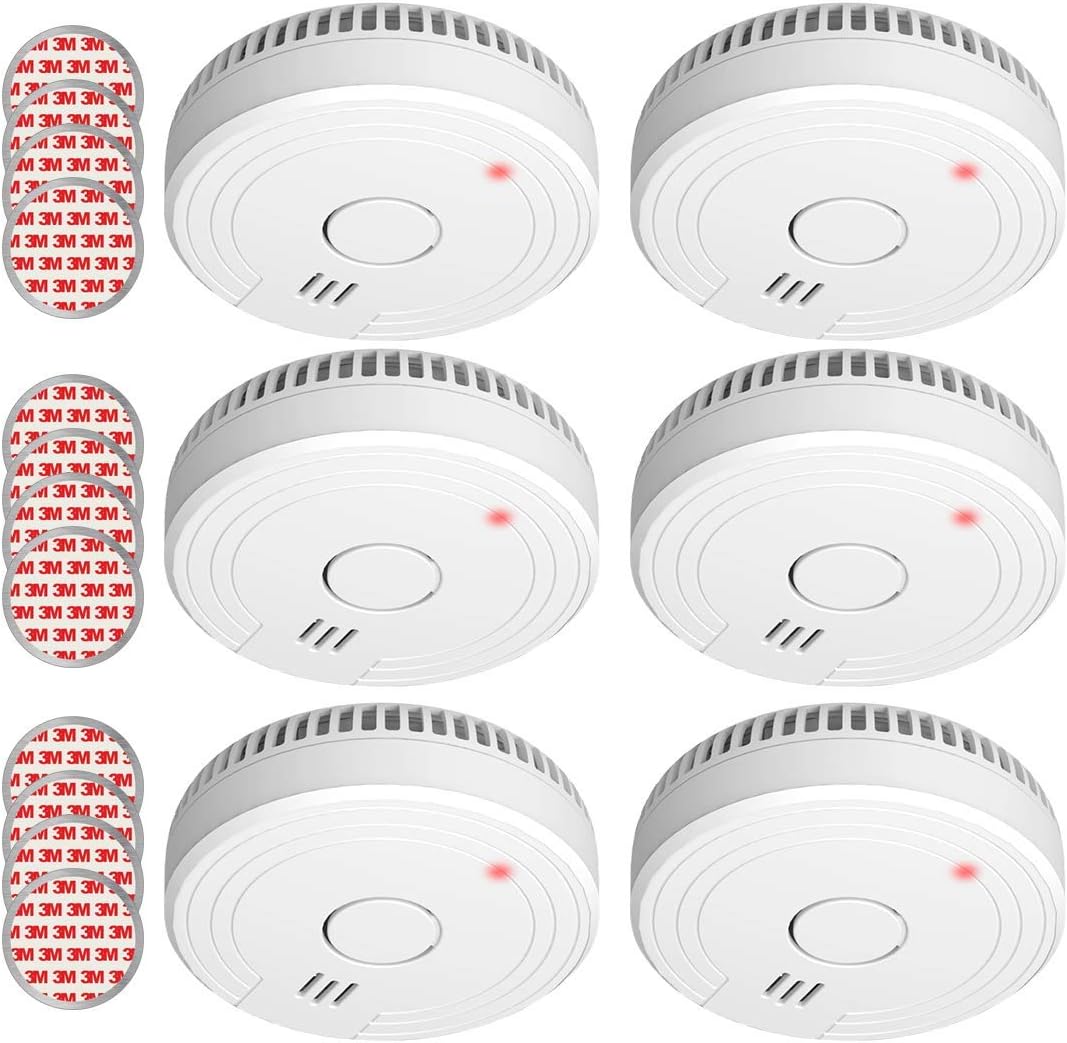 Detalle de ELRO FS1805 Set 6 rilevatori di fumo 5 anni