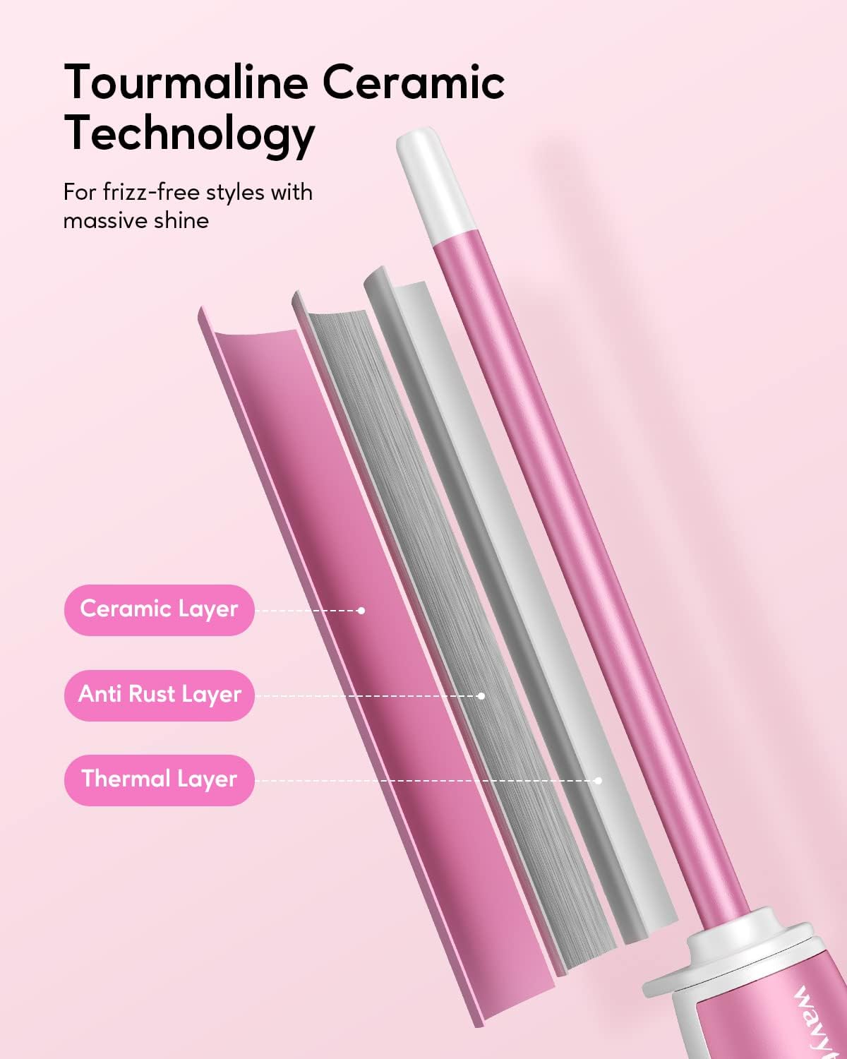 Detalle de Wavytalk Curling Iron 3/8-Inch Barrel